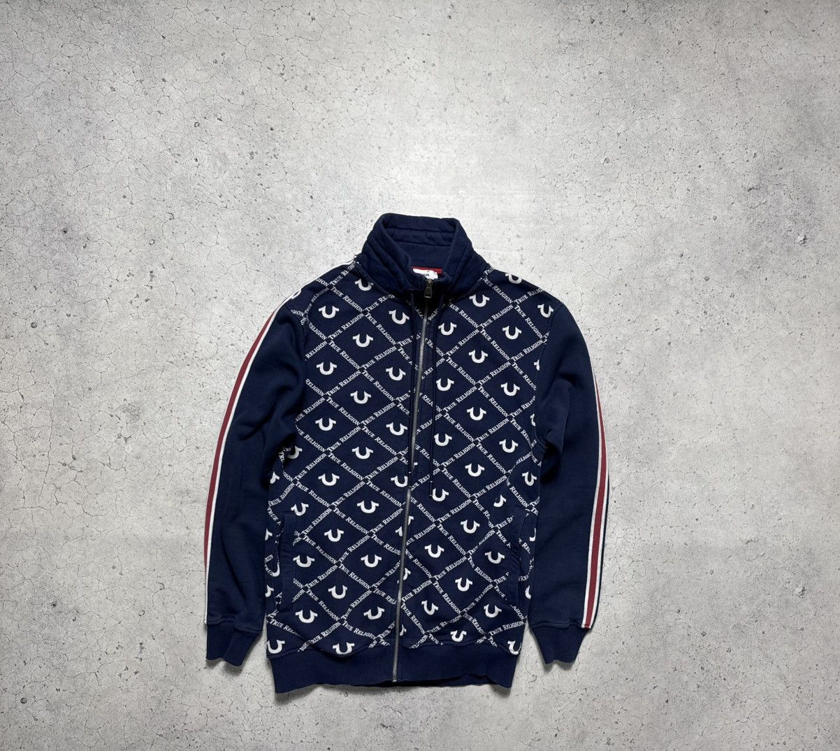 True Religion True Religion Monogram Track Suit Jacket & Pants Hype Size US M / EU 48-50 / 2 - 2 Thumbnail