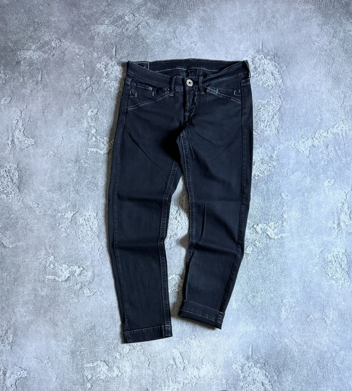 Marithe + Francois Girbaud Marithe Francois Girbaud US30/I46 denim pants jeans trousers Size 30" / US 8 / IT 44 - 6 Thumbnail