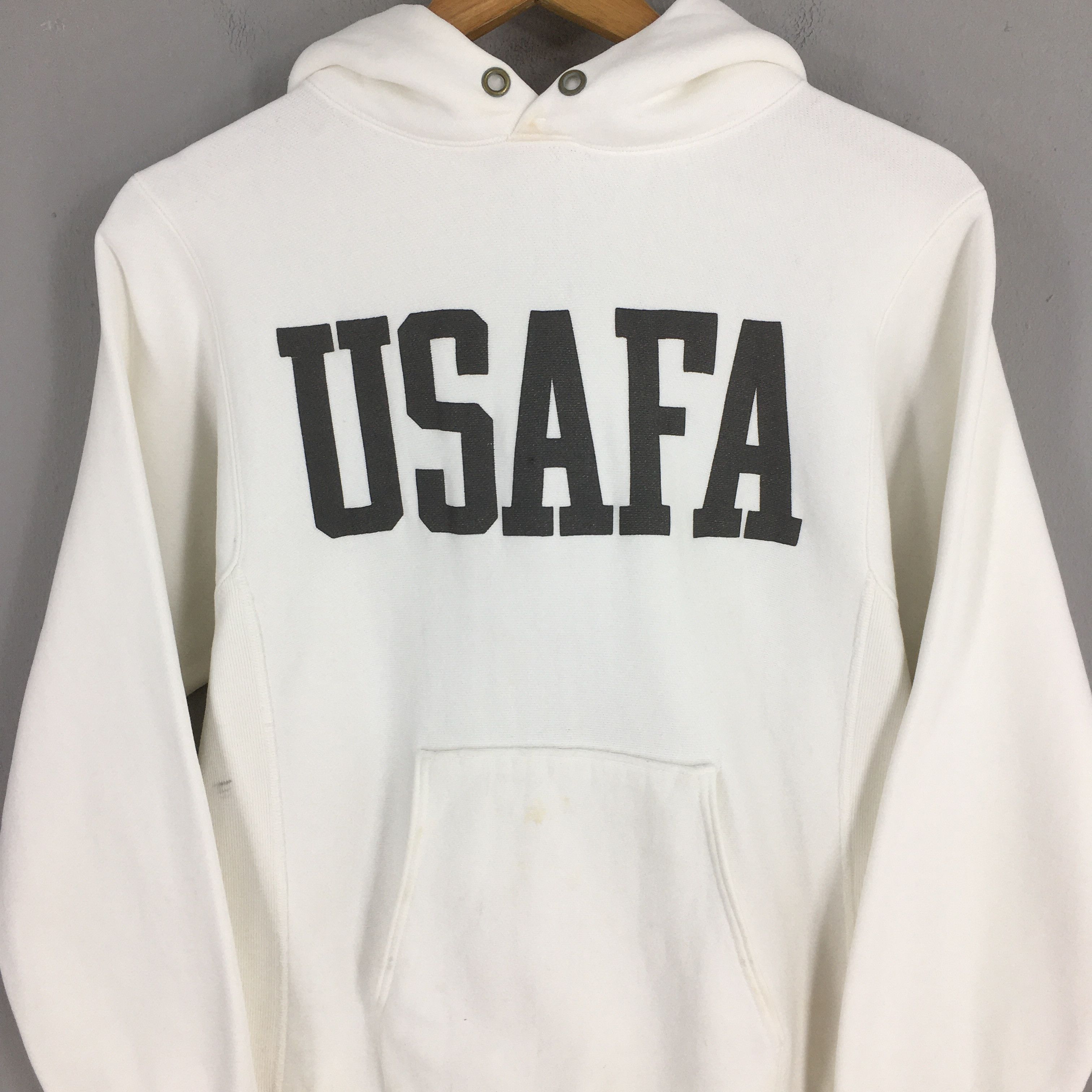Buzz Rickson's × Vintage Buzz Rickson Usafa Air Force Hoodie Sweatshirt Medium Size US M / EU 48-50 / 2 - 2 Thumbnail