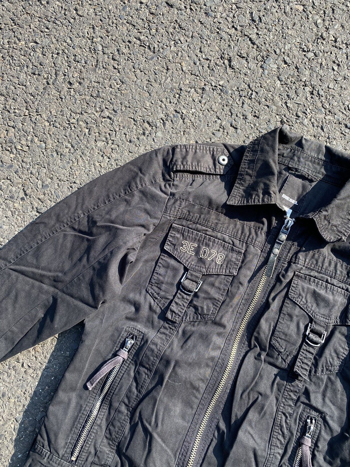 Diesel × Japanese Brand Vintage Diesel Blue Panthers Japan Fighters squadron jacket Size US S / EU 44-46 / 1 - 3 Thumbnail
