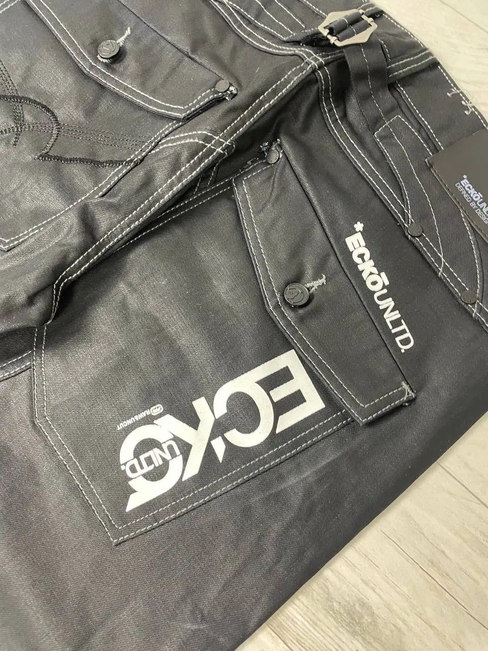 Ecko Unltd. Vintage Ecko Unltd. Jeans Denim Baggy Y2K 00s Big Logo Size US 38 / EU 54 - 11 Thumbnail
