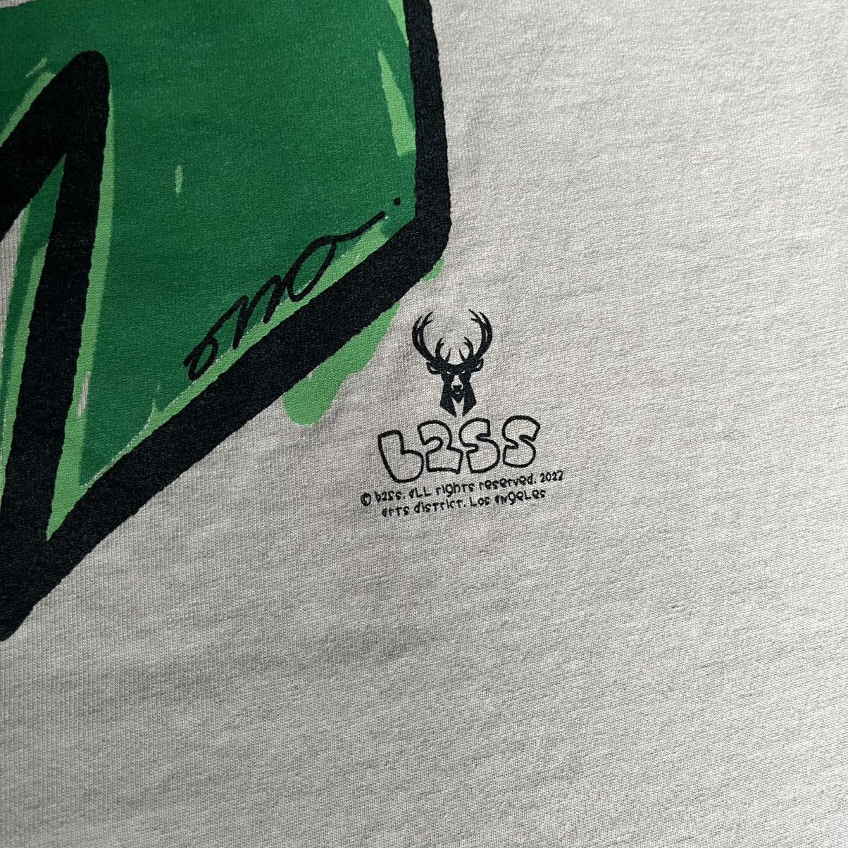 NBA × Vintage NBA Lab x Back 2 School Special B2SS Milwaukee Bucks T Shirt Size US M / EU 48-50 / 2 - 7 Thumbnail