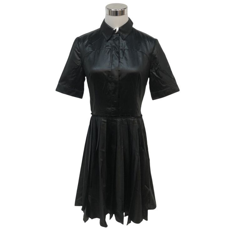 Prada Prada Black Silk Blend Dress Size IT 40 Size S / US 4 / IT 40 - 1 Thumbnail