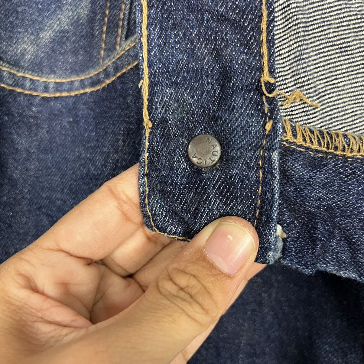 Nautica Vintage 90s Nautica Denim Jeans Size US 36 / EU 52 - 17 Thumbnail