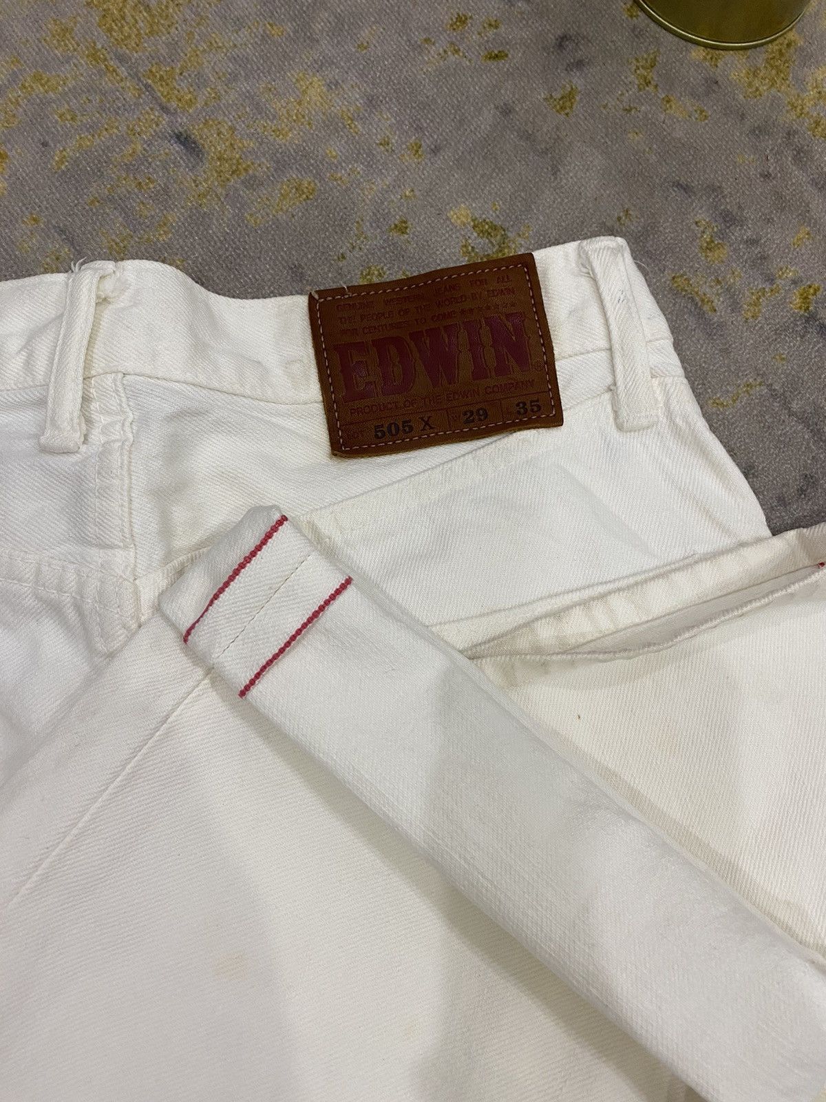 Edwin Final Drop‼️ Vintage Edwin 505 Button Fly Selvedge Denim Size US 30 / EU 46 - 3 Thumbnail