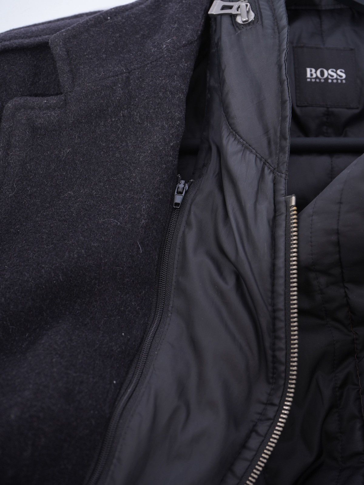 Hugo Boss Hugo Boss Wool & Cashmere Heavy Coat Zip 54 Size US L / EU 52-54 / 3 - 12 Thumbnail