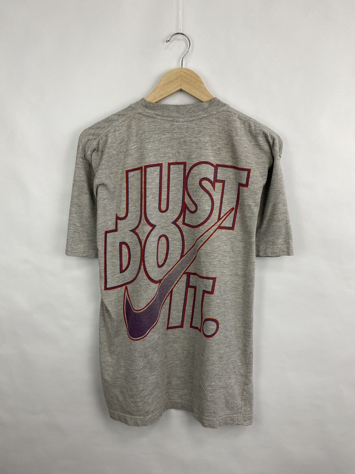 Nike 🇺🇸 Vintage 90s Nike Just Do It Swoosh Retro T-Shirt Hype Y2K Size US M / EU 48-50 / 2 - 5 Thumbnail