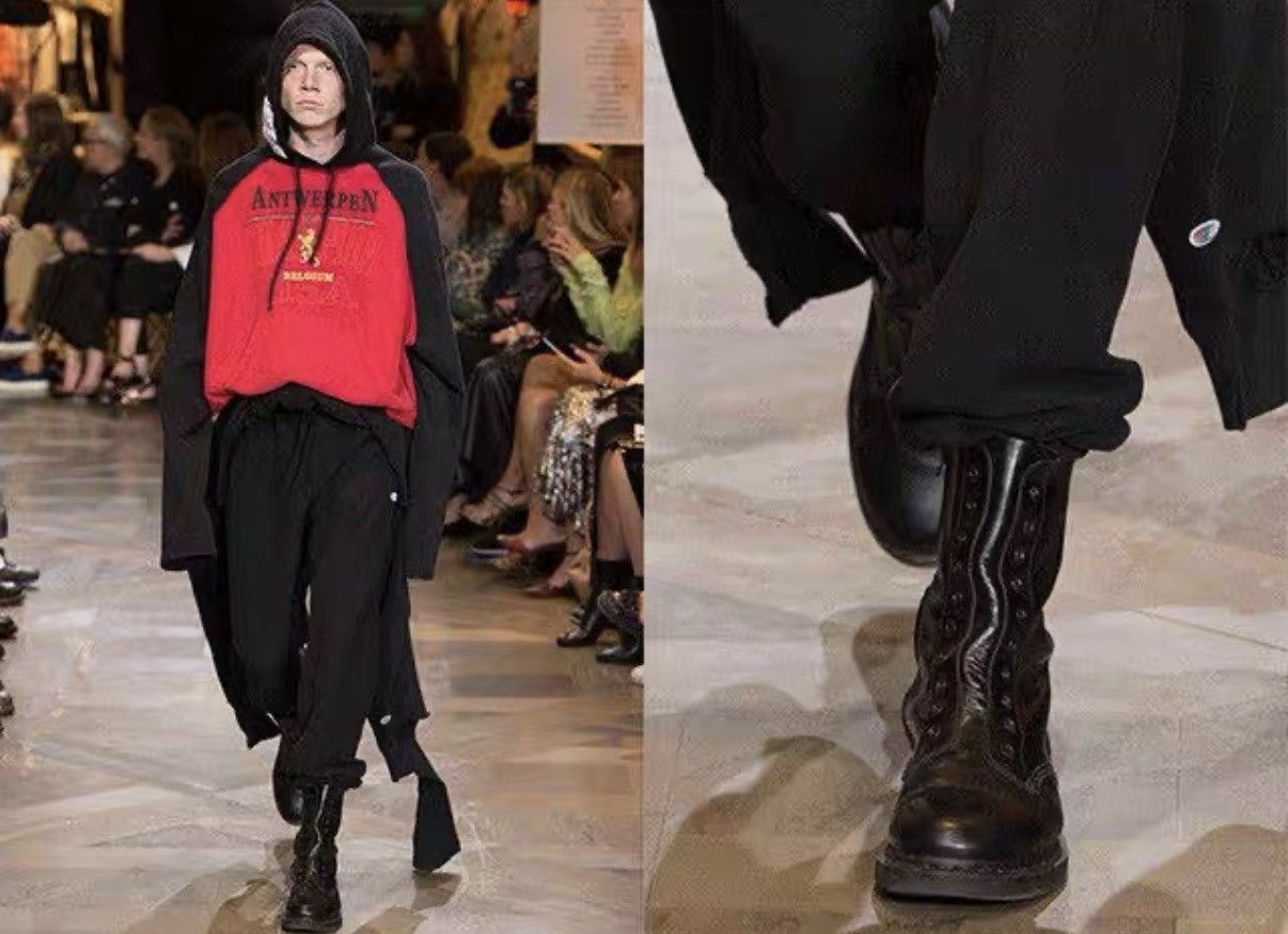 Vetements Vetements x Dr. Martens Co-branded Zip Martin Boots J31 Size US 9.5 / EU 42-43 - 6 Thumbnail