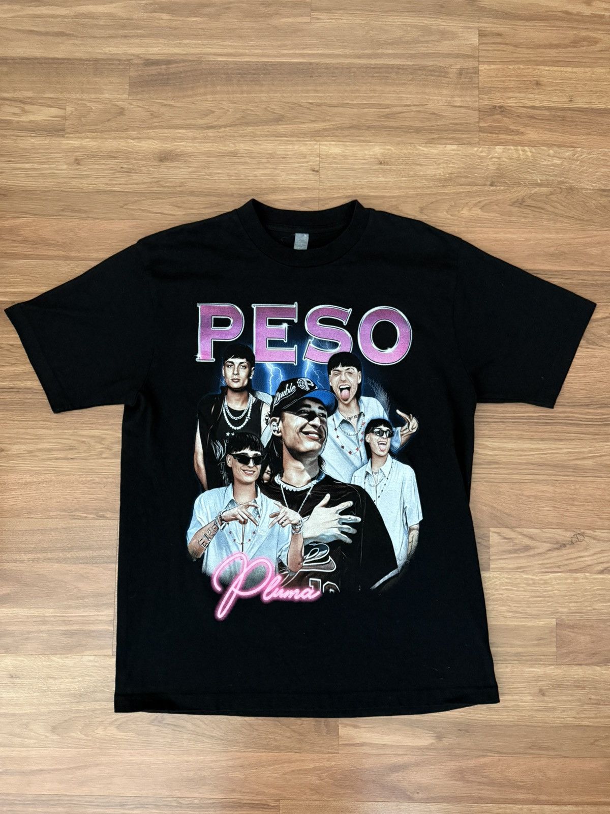 Other peso pluma concert t shirt Size US L / EU 52-54 / 3 - 1 Thumbnail