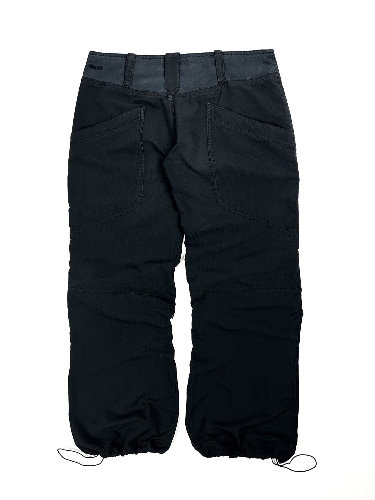 Nike Vintage Y2K Nike Baggy Fit Track Pants Nylon Black Women's M Size 30" / US 8 / IT 44 - 4 Thumbnail