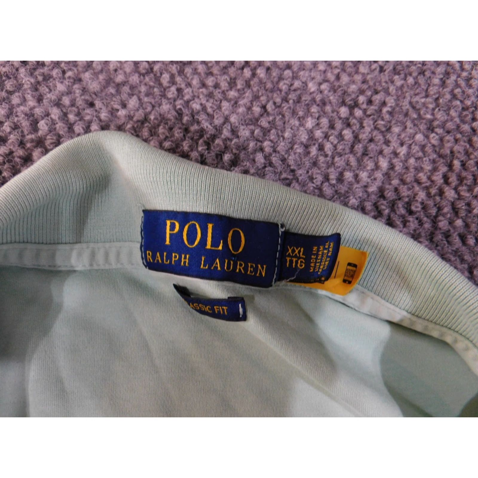 Polo Ralph Lauren Polo Ralph Lauren Polo Shirt Mens 2XL Green Classic Fit Short Sleeve Collared Cotton Knit Logo Preppy Casual Stars Vintage No Size US XXL / EU 58 / 5 - 5 Thumbnail