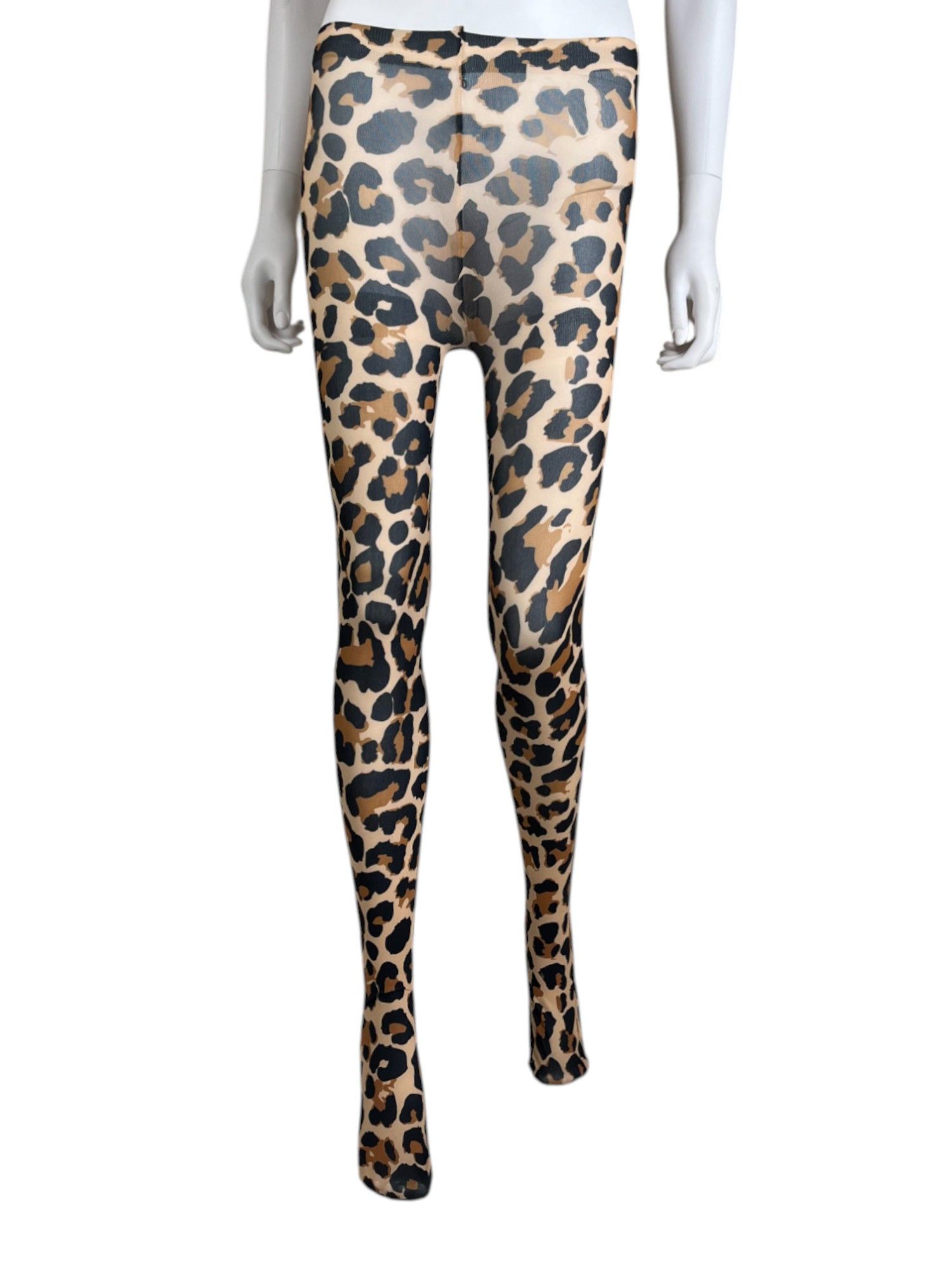 Junya Watanabe F/W 2020 Leopard Print Leggins Size 26" / US 2 / IT 38 - 1 Thumbnail