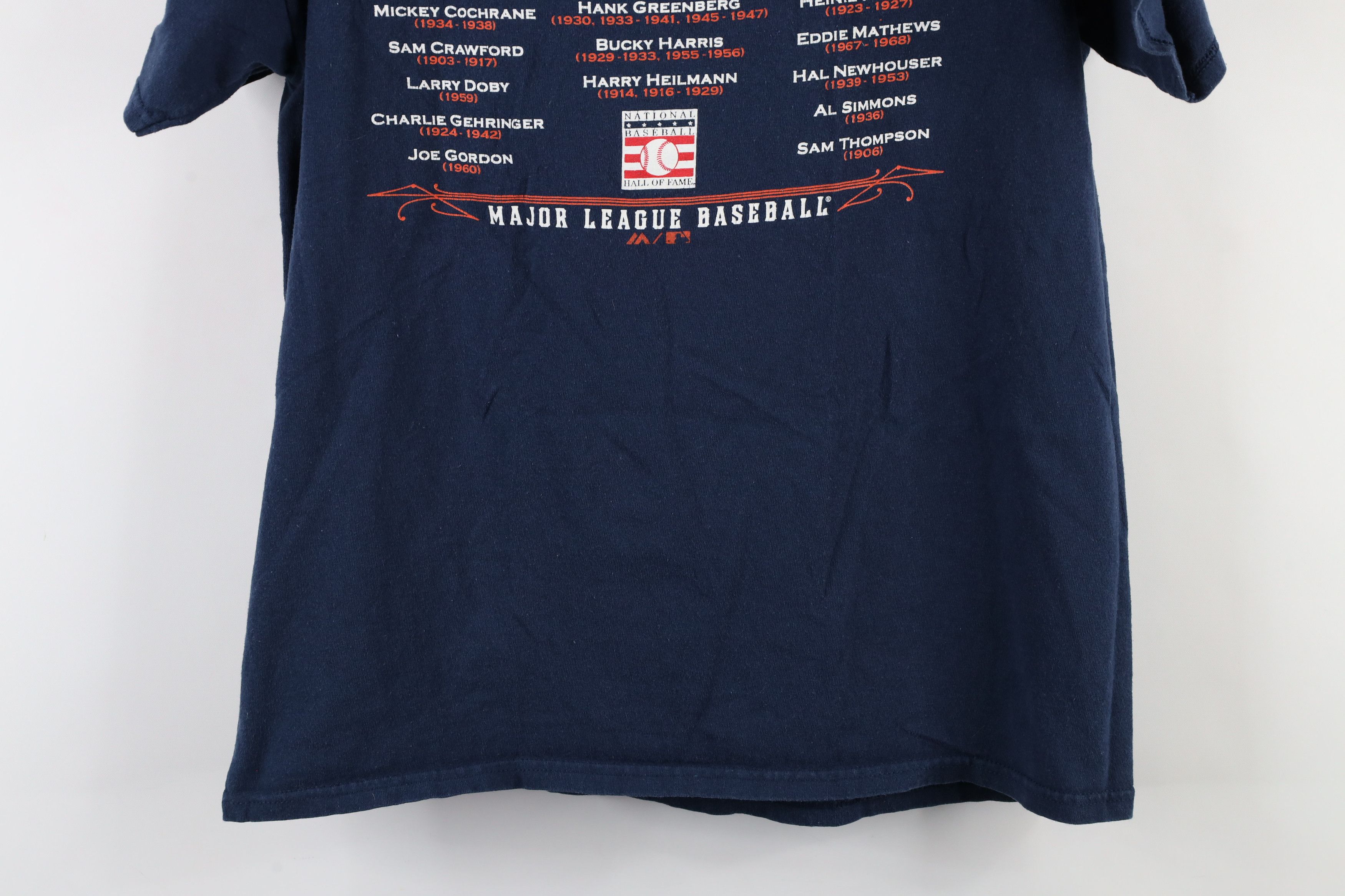 Majestic × Vintage Vintage Majestic Hall of Fame Members Detroit Tigers T-Shirt Size US M / EU 48-50 / 2 - 13 Thumbnail