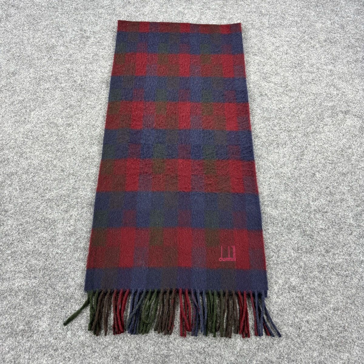 Alfred Dunhill × Vintage Dunhill Scarf # D751 # Muffler # Neckwear Size ONE SIZE - 5 Thumbnail