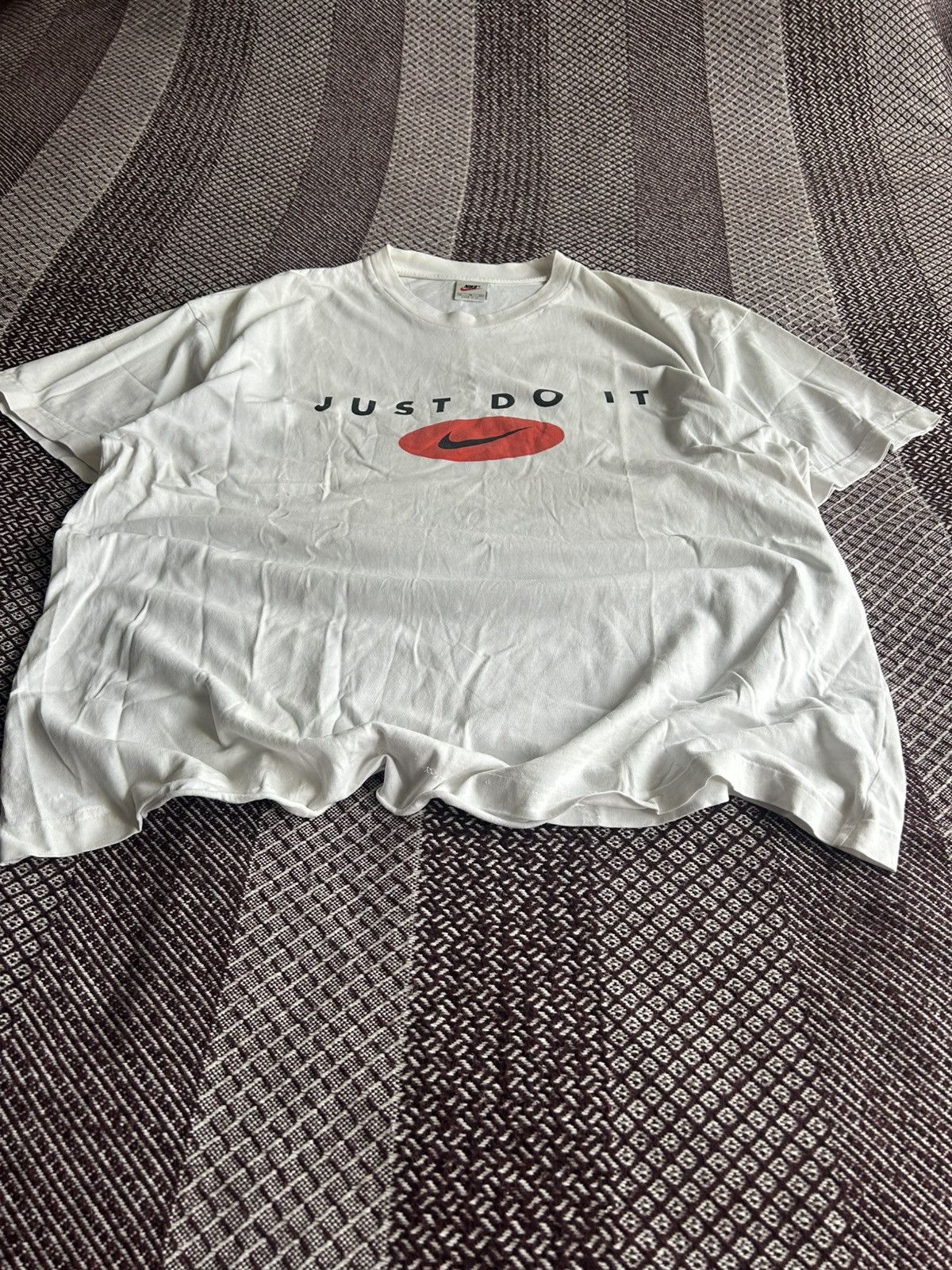 Nike Vintage Nike Just Do It 90s T-shirt Big Logo Sportswear XL Size US XL / EU 56 / 4 - 3 Thumbnail
