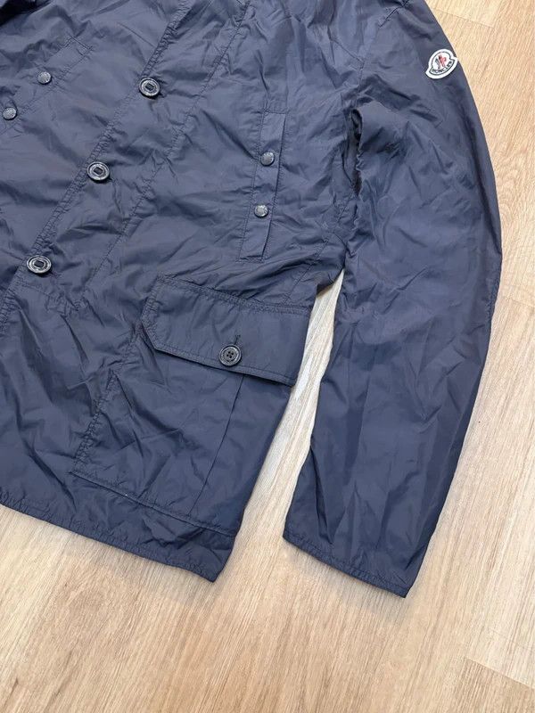 Moncler Moncler Aix Giacca Lightweight Navy Nylon Jacket Buttons 3 M Size US M / EU 48-50 / 2 - 4 Thumbnail