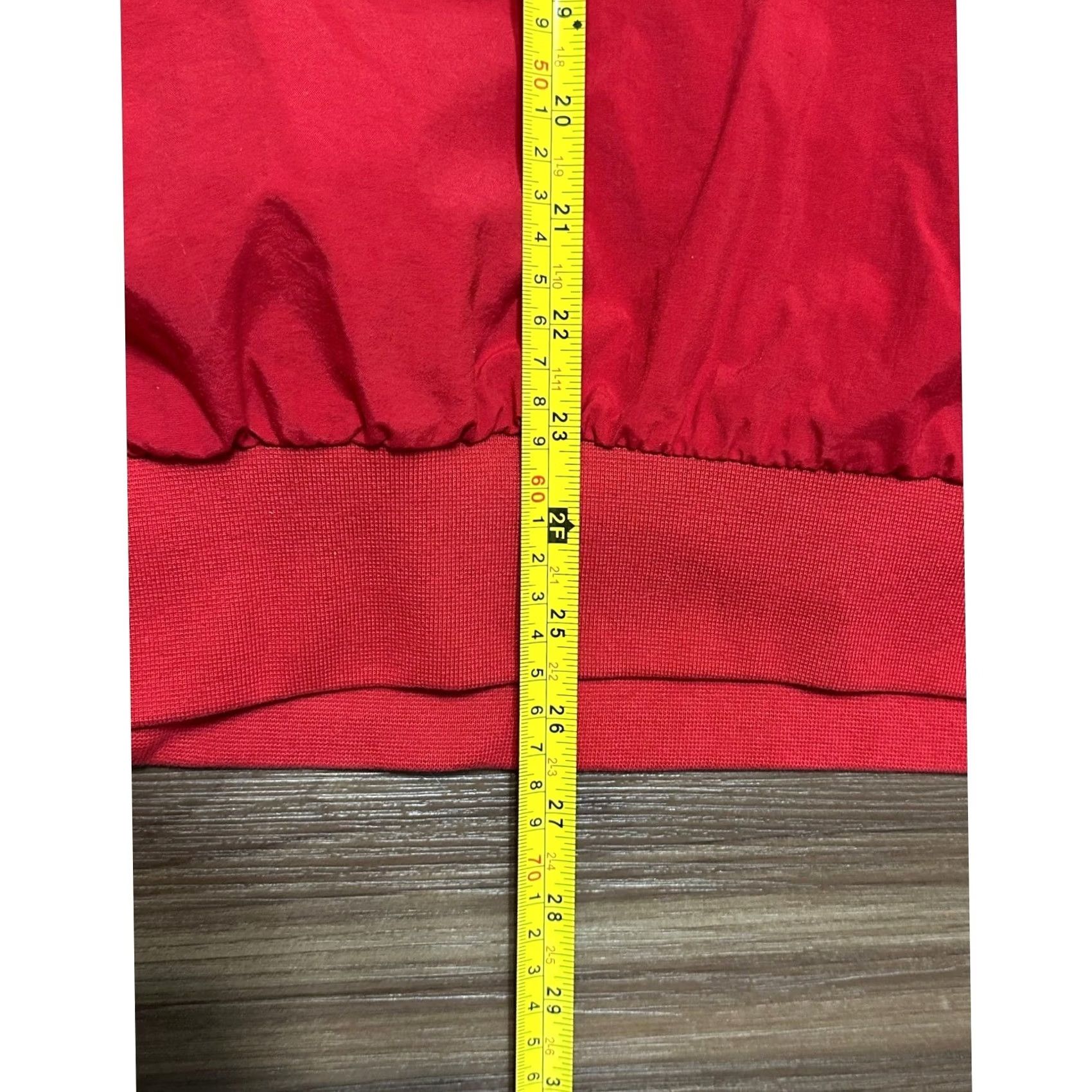Nike VINTAGE Nike Golf Windbreaker Pullover Rain Resistant Red Henley Men Sz M Size US M / EU 48-50 / 2 - 4 Thumbnail