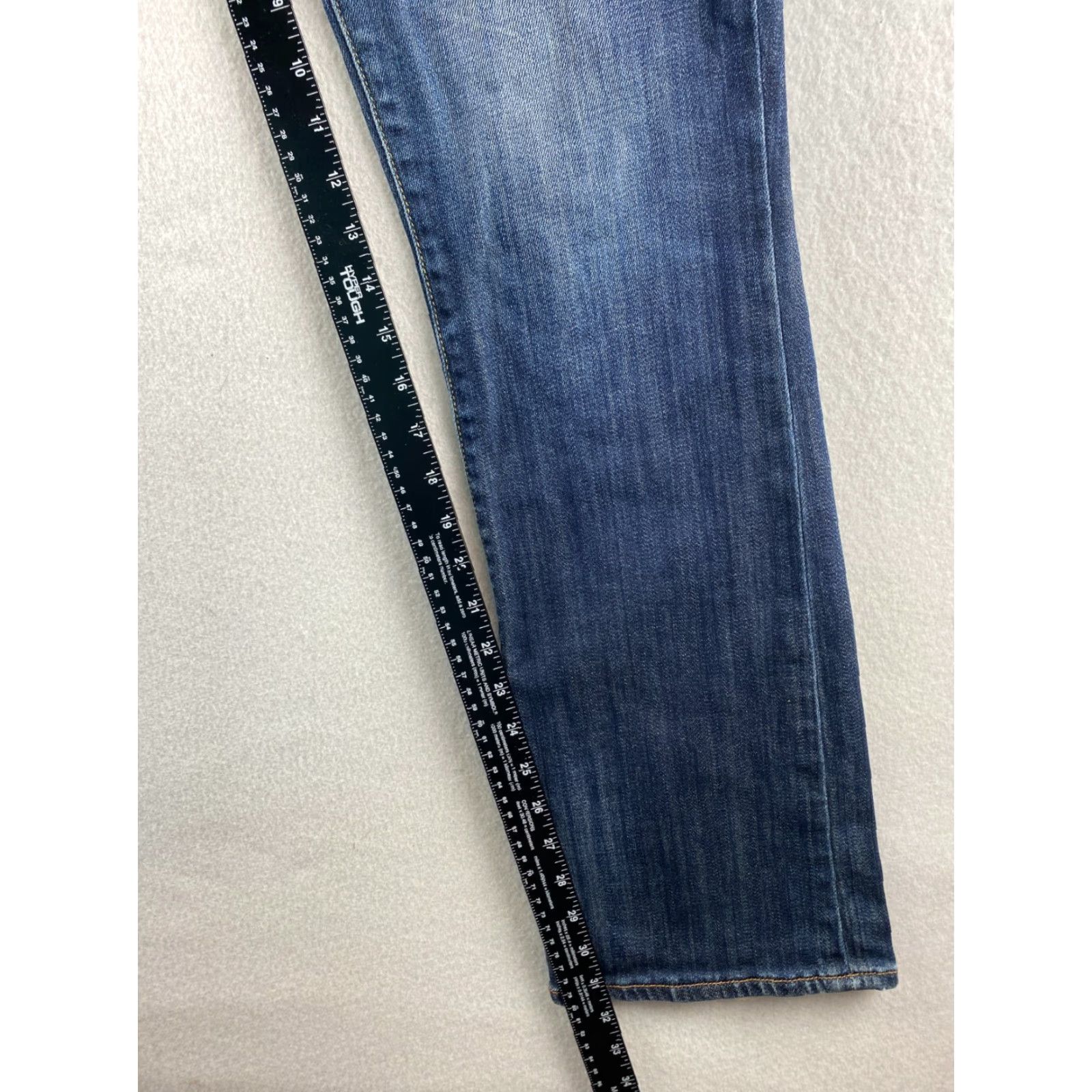 Lucky Brand Lucky Brand Jeans Womens 6 Bootcut Mid-Rise Denim Distressed Blue 31in Inseam 5-Pocket Regular Size 6 Womens Size 28" / US 6 / IT 42 - 5 Thumbnail