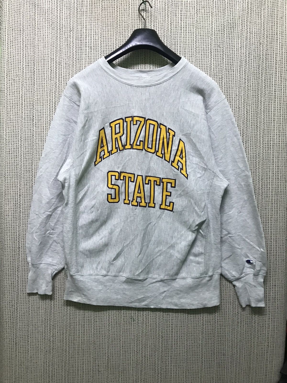 image of Reverse Weave Champion 70's Arizona State in Grey, Men's (Size Large)