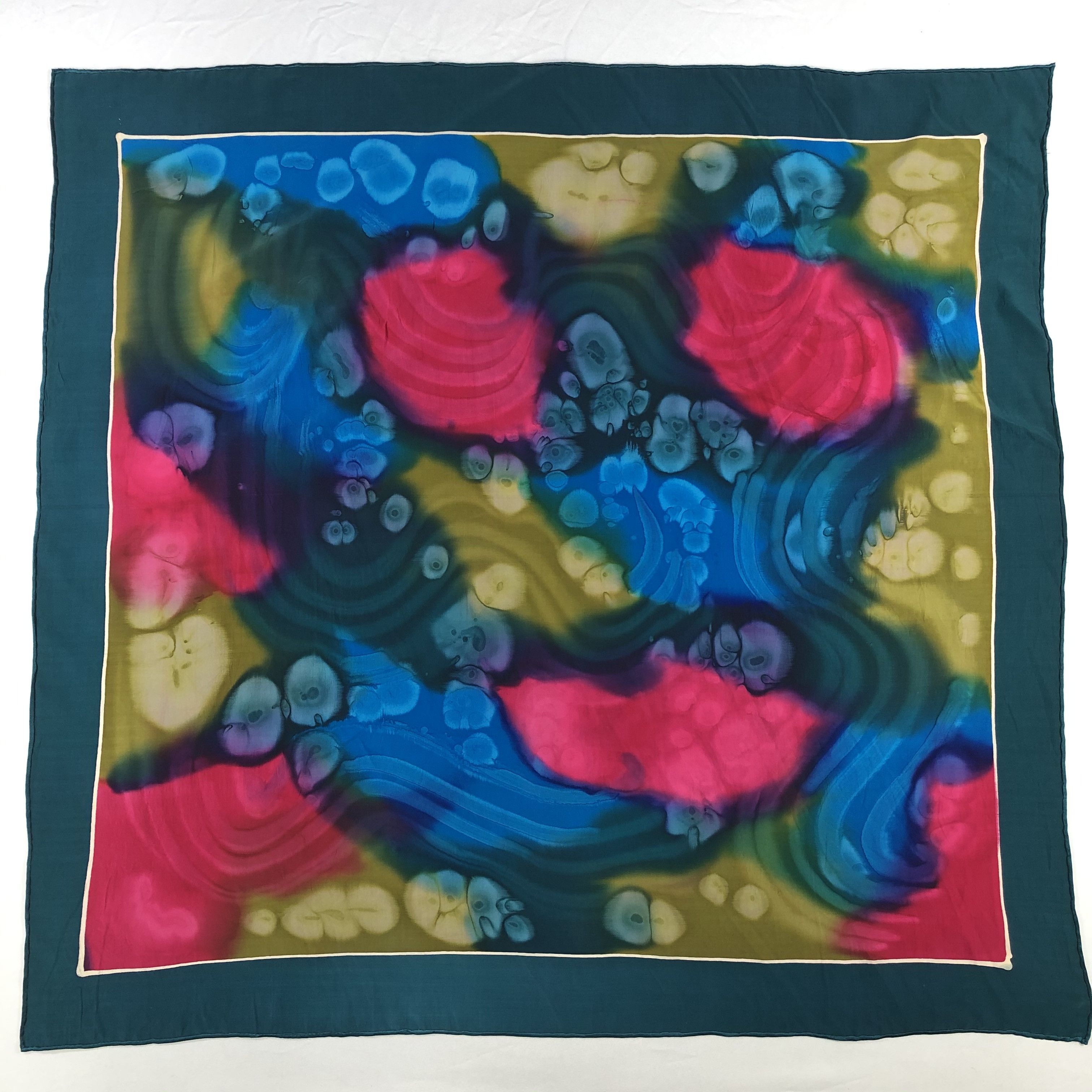 Vintage Vintage Silk Scarf Size ONE SIZE - 2 Thumbnail
