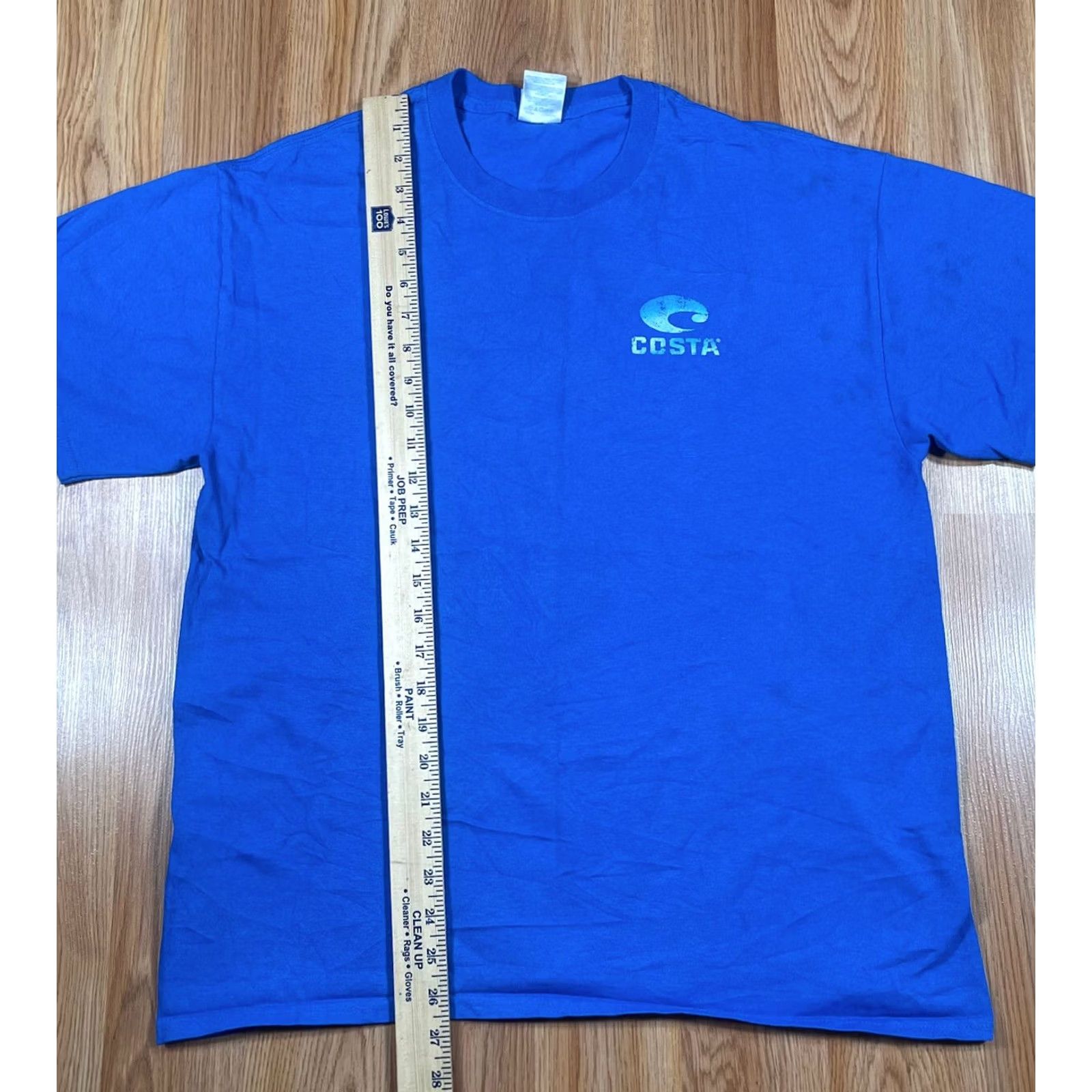 Gildan Gildan Graphics T-Shirt Adults L Large Blue Ultra Cotton Crewneck Short Sleeve Classic Logo Size US L / EU 52-54 / 3 - 3 Thumbnail
