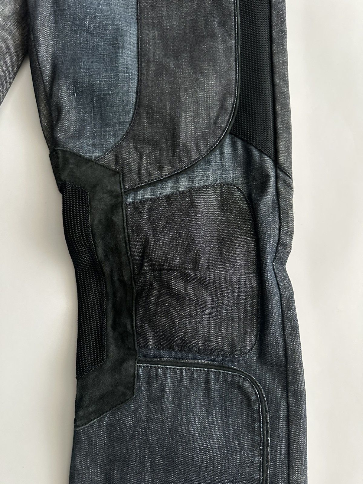 Prada Prada Early 2000’s Paneled Biker Denim Jeans Size US 30 / EU 46 - 7 Thumbnail