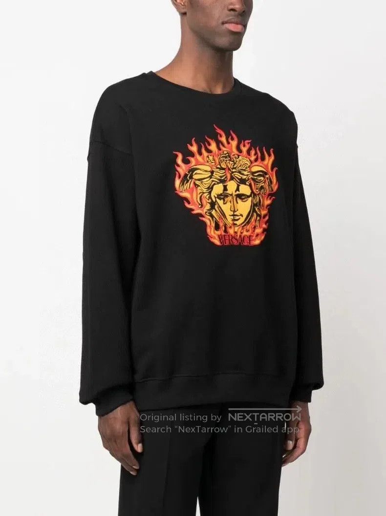 Versace Versace Flame avatar sweatshirt Size US S / EU 44-46 / 1 - 6 Thumbnail