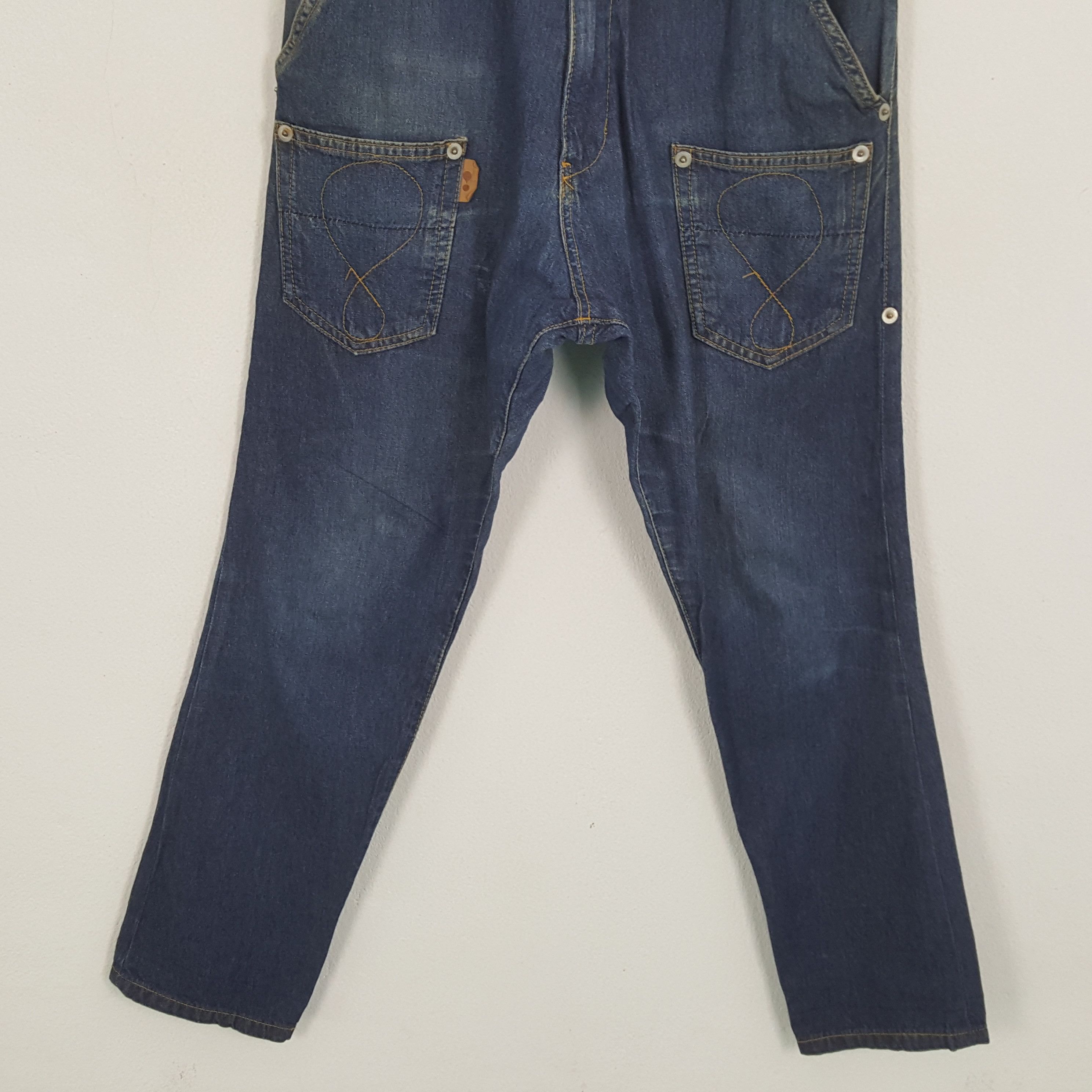Issey Miyake × Vintage × mercibeaucoup MERCIBEAUCOUP by ISSEY MIYAKE Japanese Designer Brand Jeans Size US 27 - 3 Thumbnail