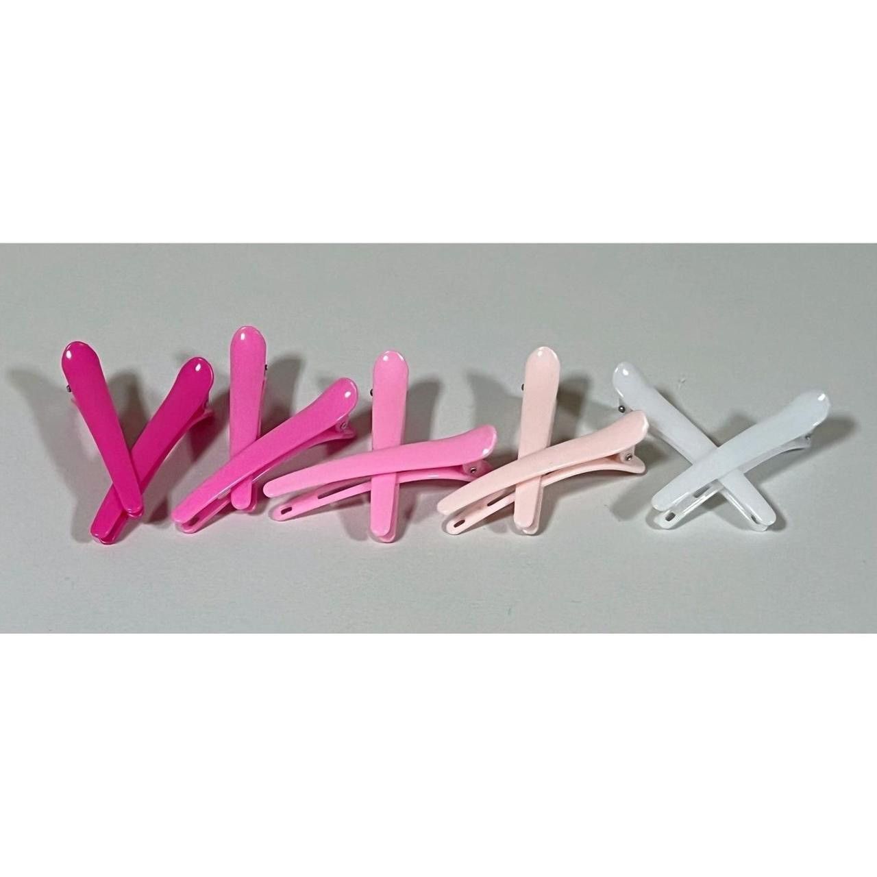 Japanese Brand × Vintage Pink Hair Clips Set of 10 🩷 Size ONE SIZE - 2 Thumbnail