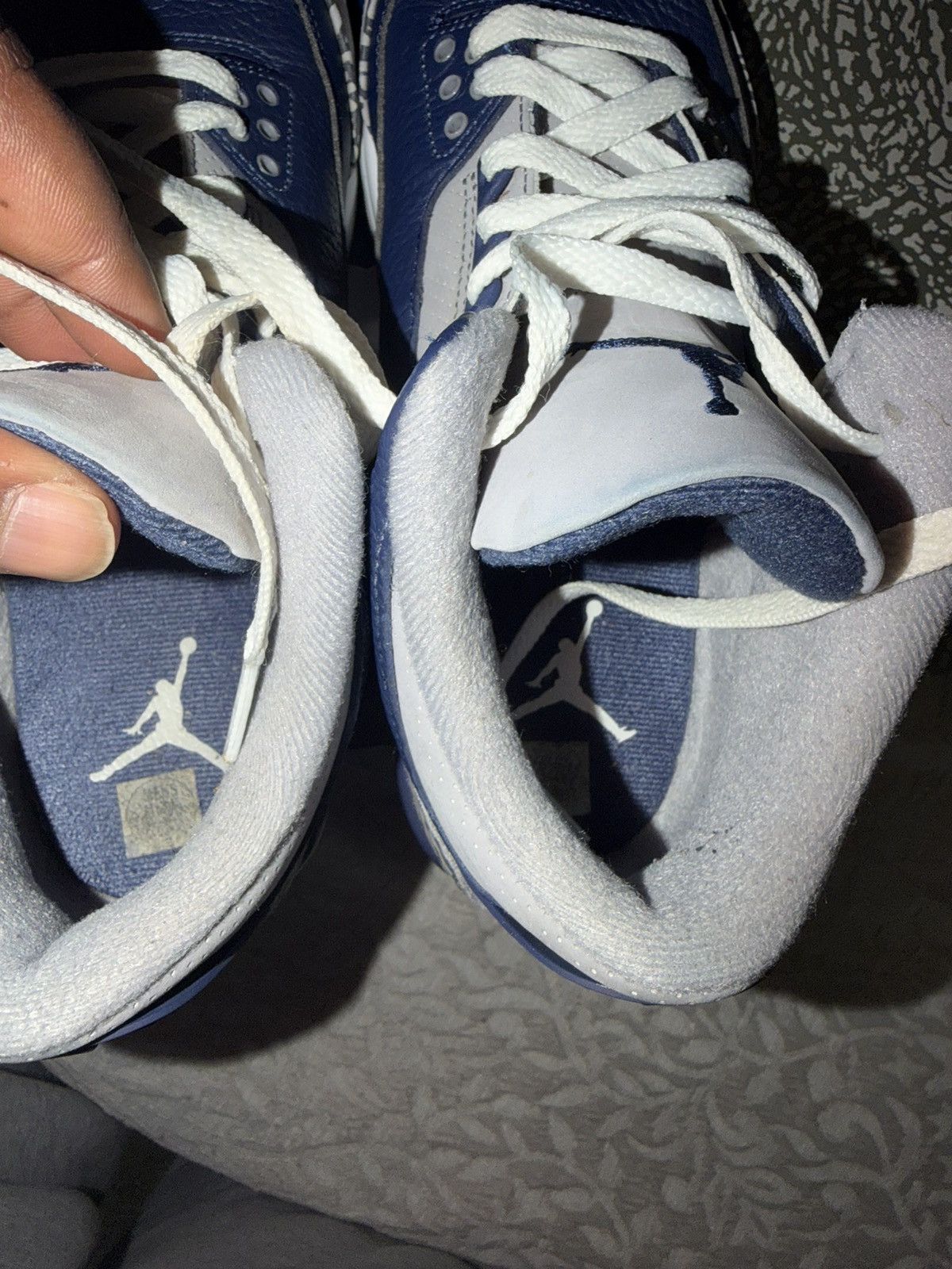 Jordan Brand Air Jordan 3 Retro 'Georgetown' Size US 8.5 / EU 41-42 - 4 Thumbnail