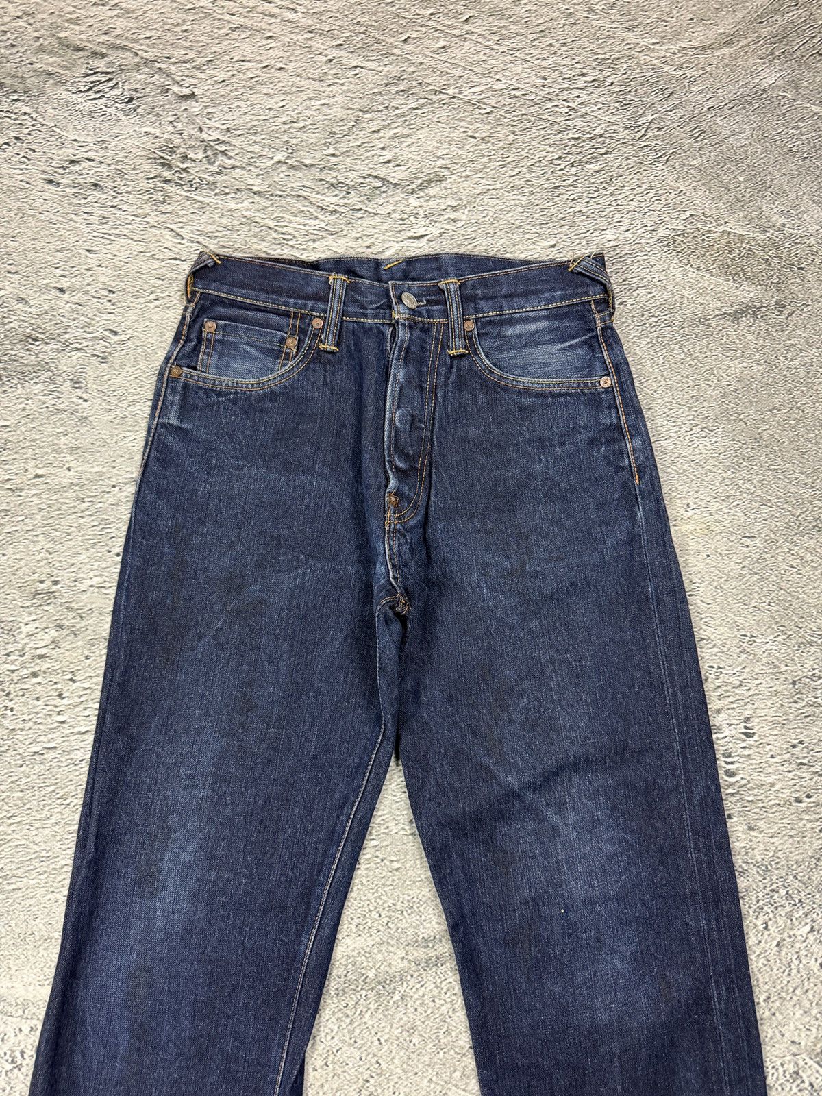 Evisu Evisu jeans daicock big logo black selvedge denim Size US 28 / EU 44 - 7 Thumbnail