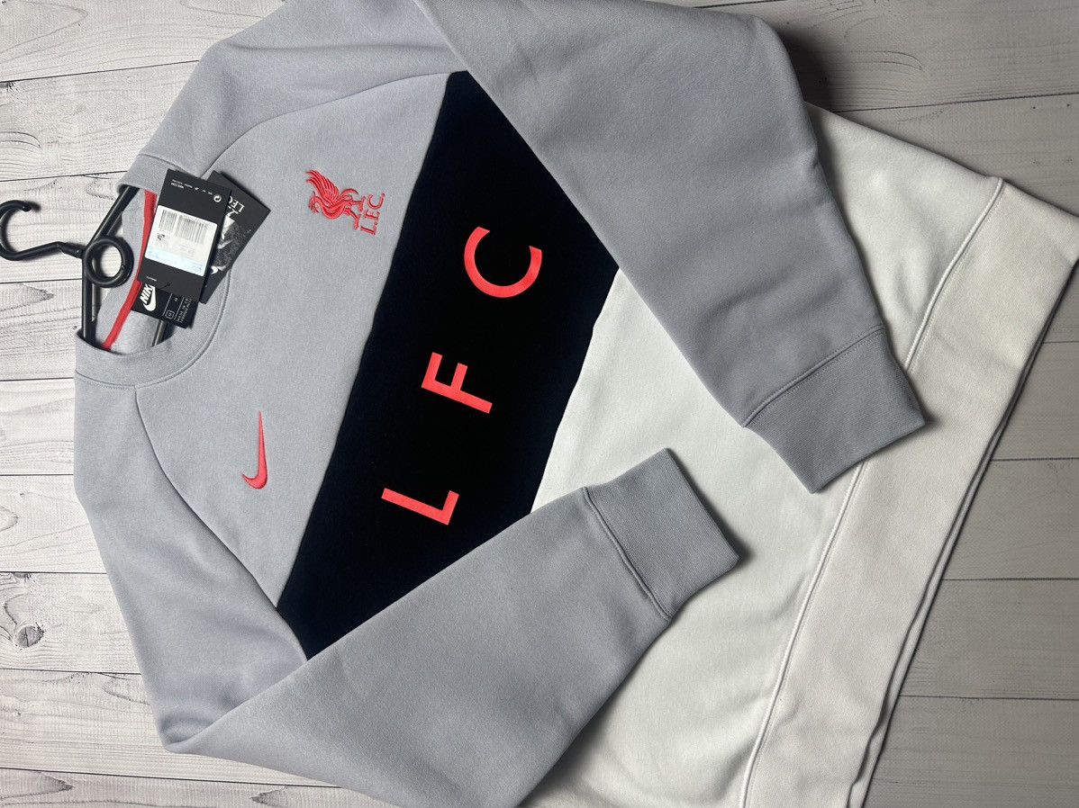 Nike × Vintage Vintage Nike Liverpool soccer sweatshirt big logo size M,L Size US L / EU 52-54 / 3 - 4 Thumbnail