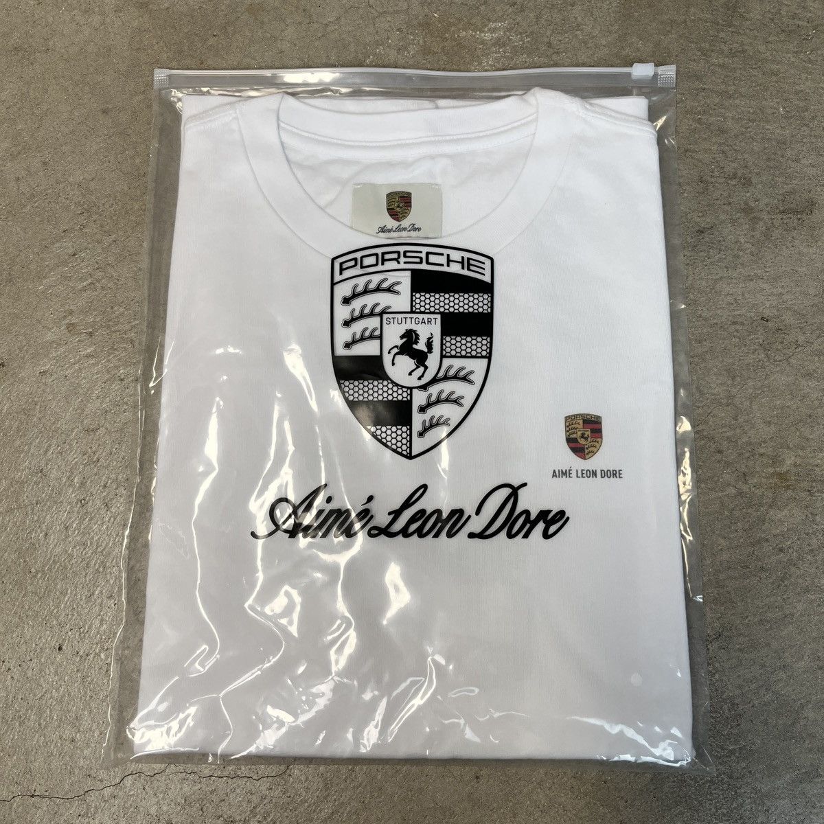 Aime Leon Dore Porsche 911 Fleet Tee Shirt ALD White