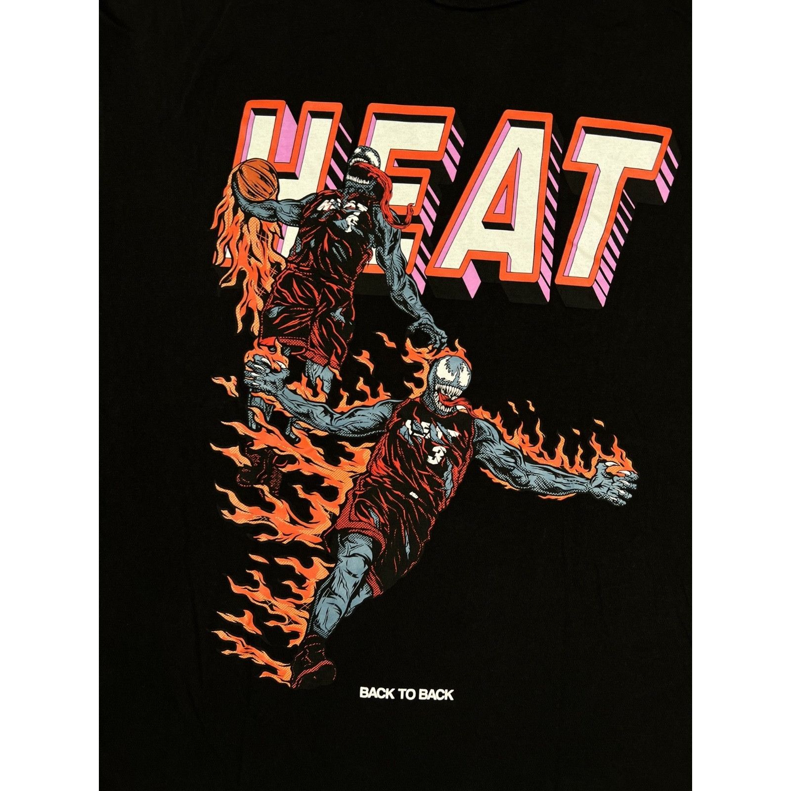 Other Venom Miami Heat T-Shirt Size XL "Back to Back" NBA Size US XL / EU 56 / 4 - 2 Thumbnail