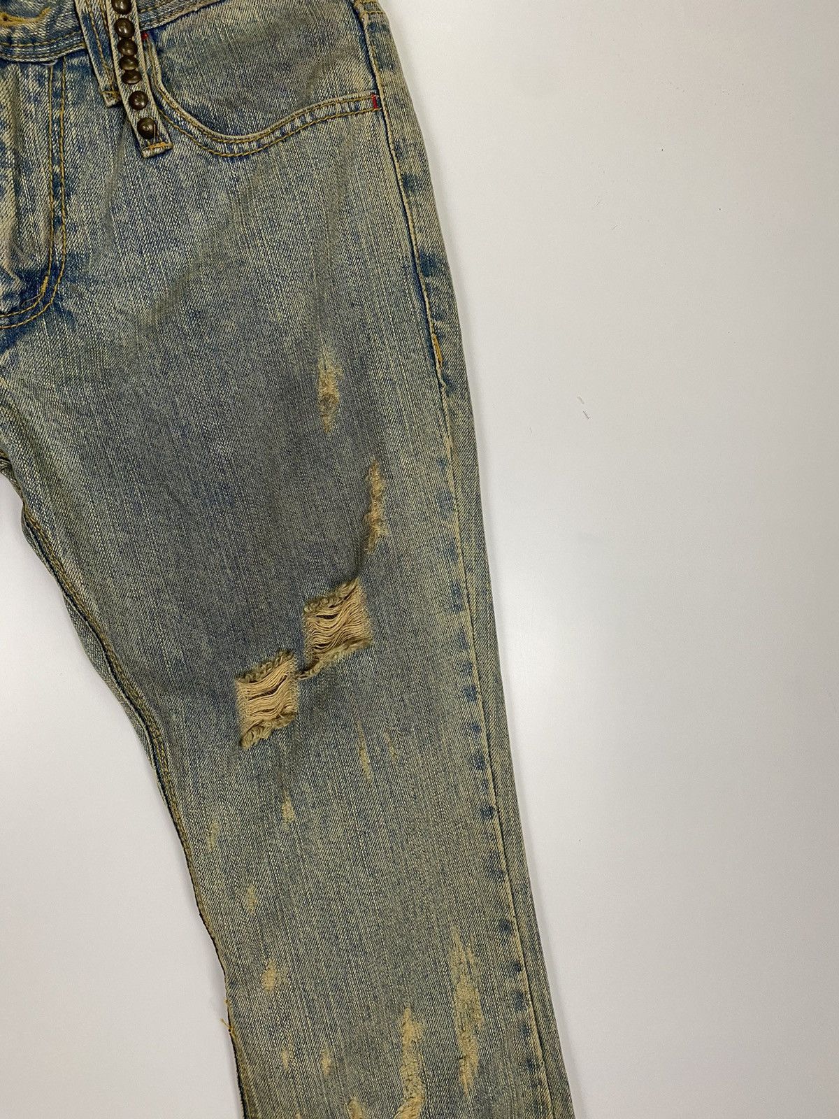 Vintage Vintage Distressed Denim Size US 32 / EU 48 - 7 Thumbnail