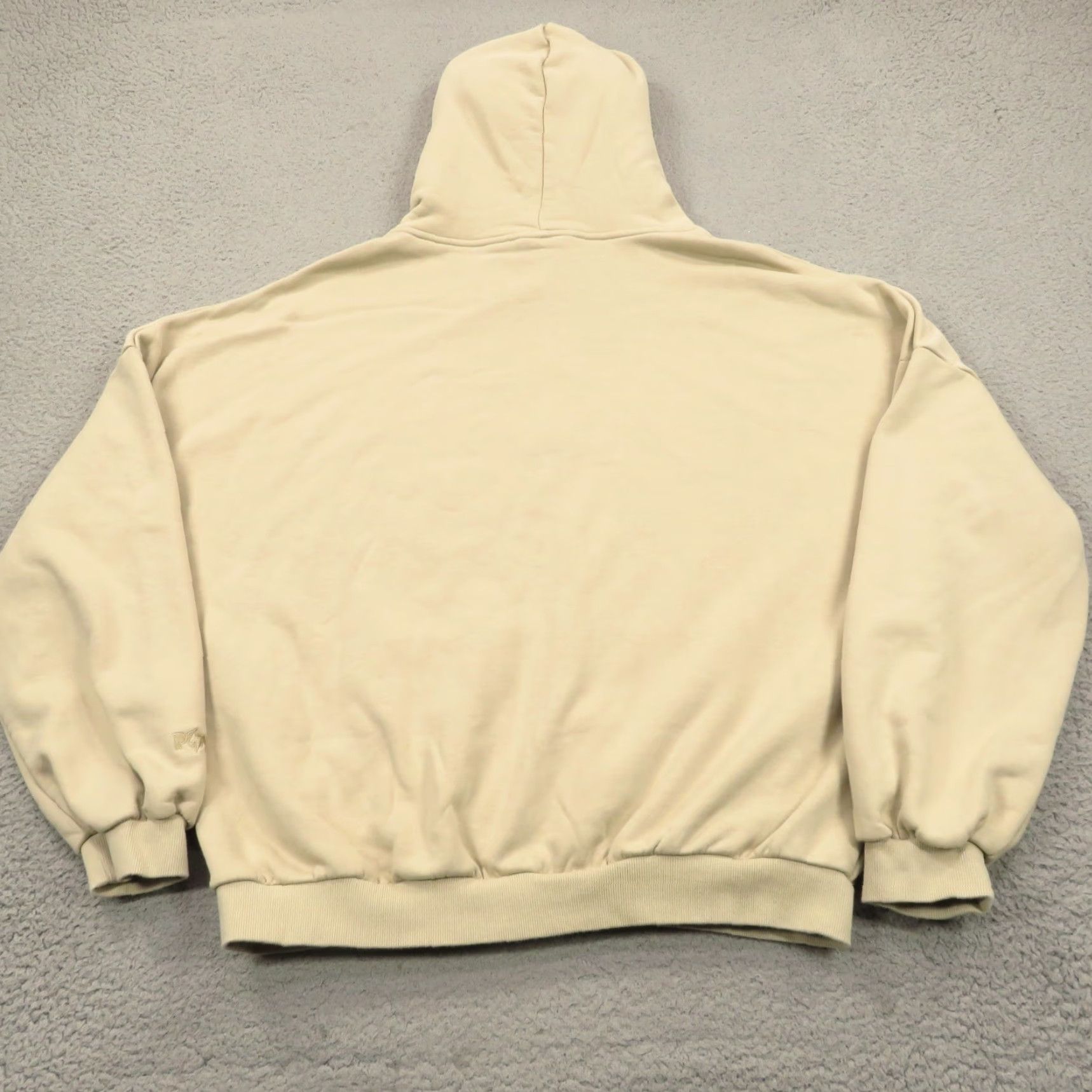 Vintage POPFLEX Hoodie 1X/3X Womens Cloud Pullover Milk Tea Hooded Fleece Sweatshirt Tan Size XL / US 12-14 / IT 48-50 - 7 Thumbnail