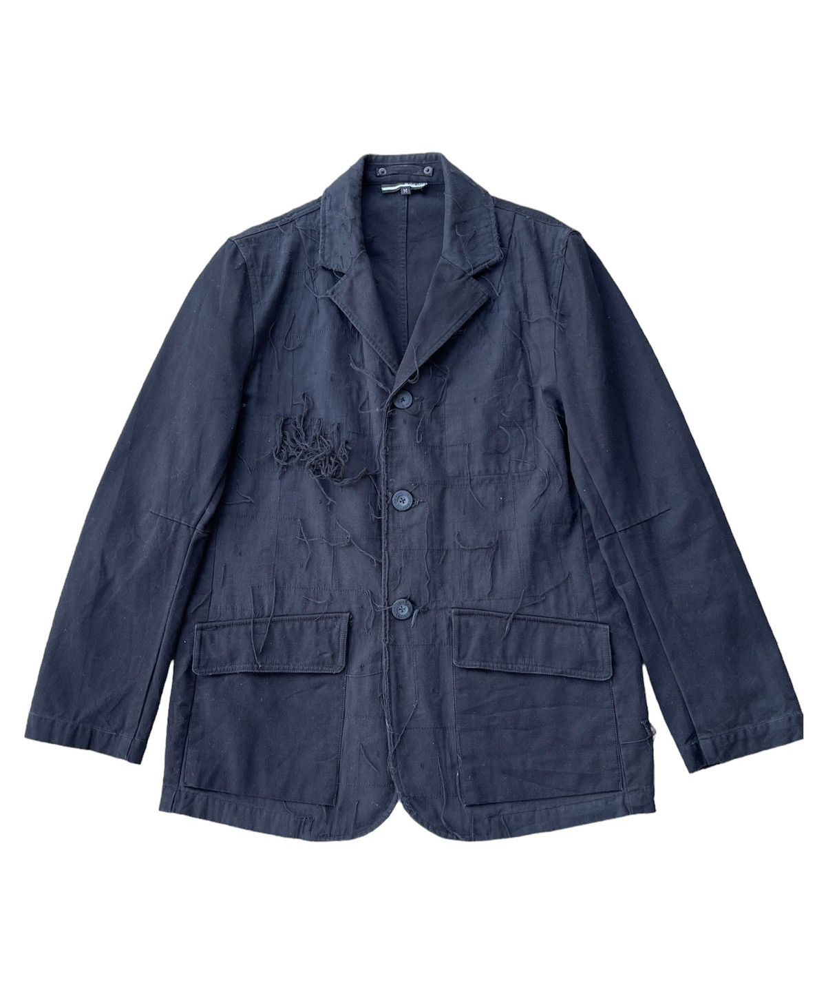 In The Attic In The Attic Patchwork Jacket – Japanese Workwear-Inspired Size US S / EU 44-46 / 1 - 1 Thumbnail