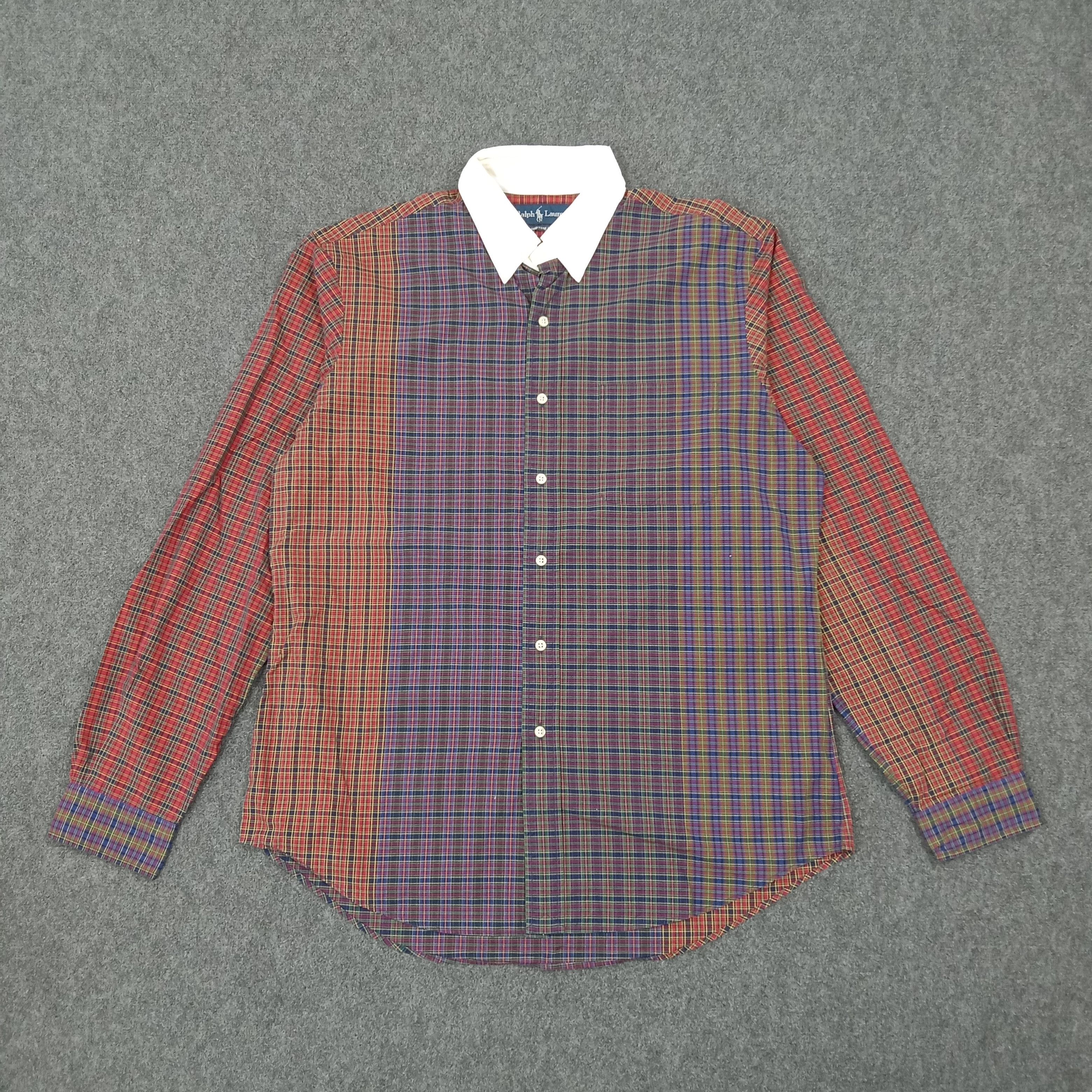 Ralph Lauren American Flannel Shirt Button Up C267N14