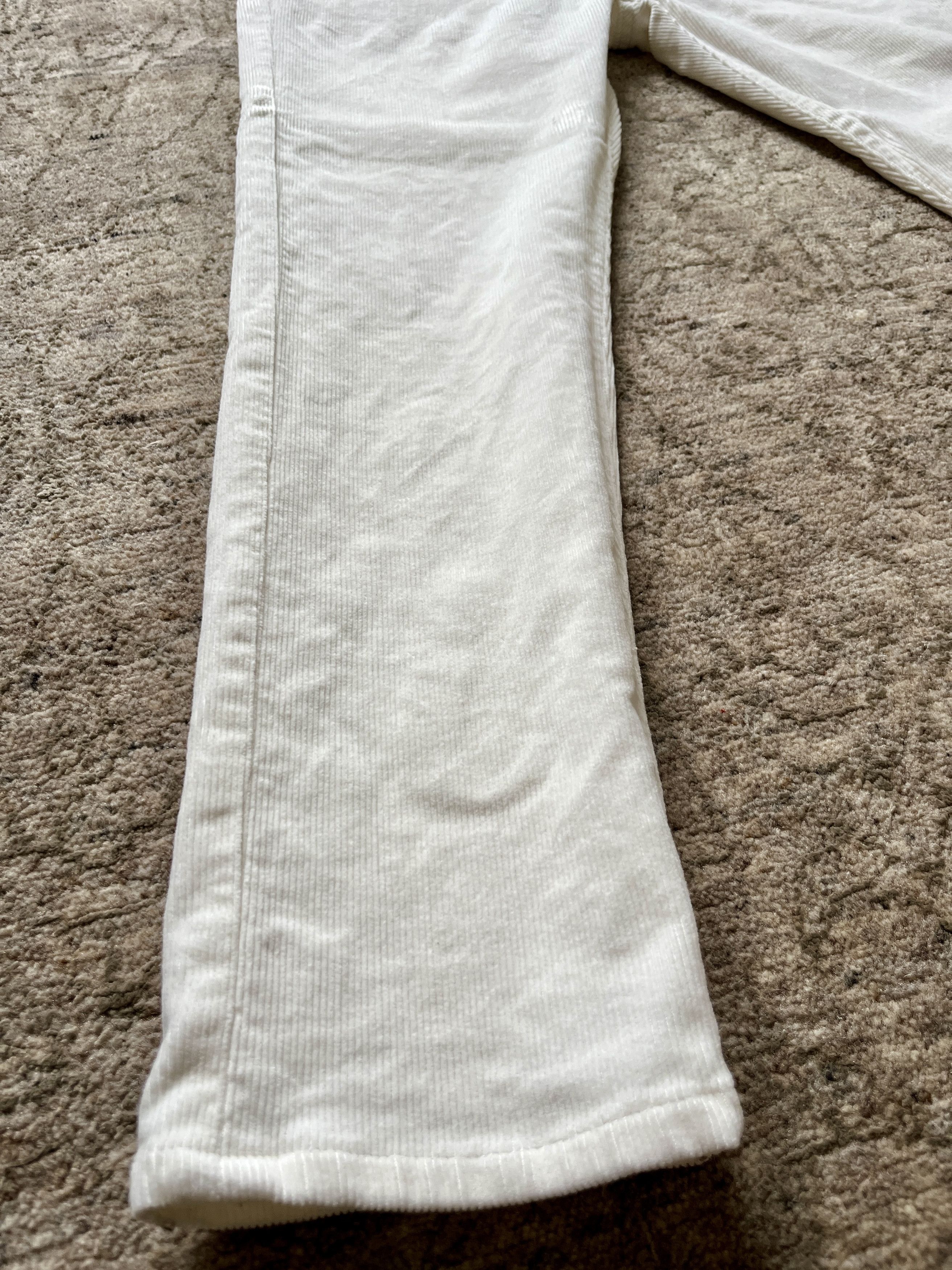 Beams Plus White Courduroy Pants Size US 30 / EU 46 - 4 Thumbnail