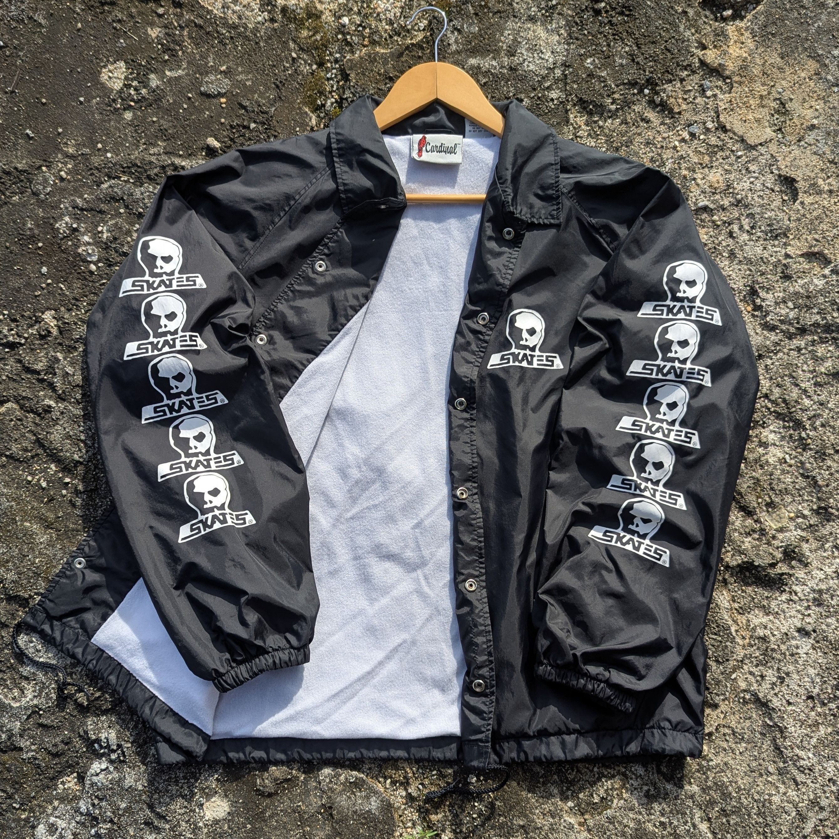 Other 90S SKULL SKATES LOGO COACH JACKET Size US L / EU 52-54 / 3 - 2 Thumbnail