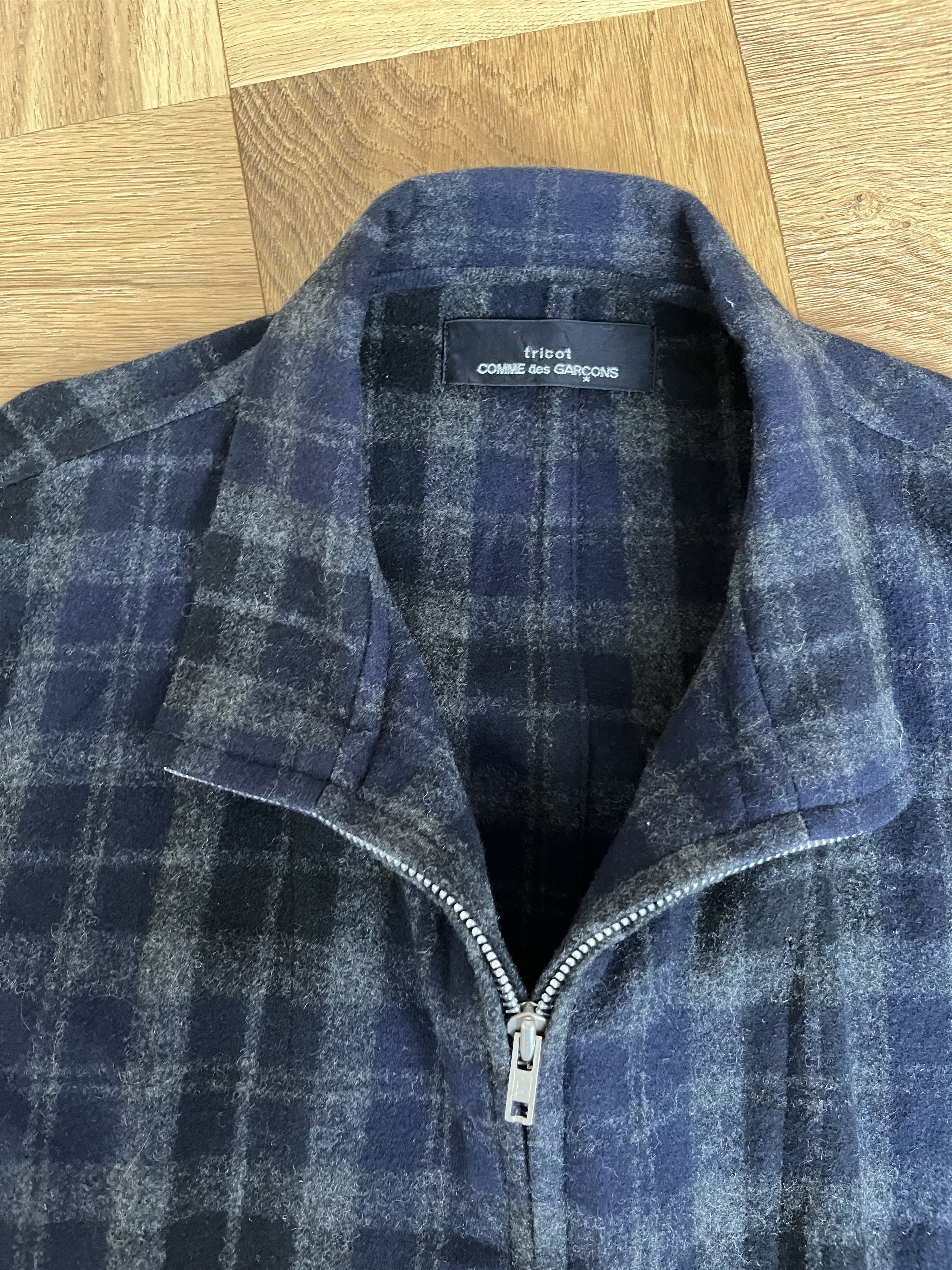 Comme des Garcons 1990s Tricot Comme Des Garcons wool jacket ONE SIZE Size US L / EU 52-54 / 3 - 2 Thumbnail