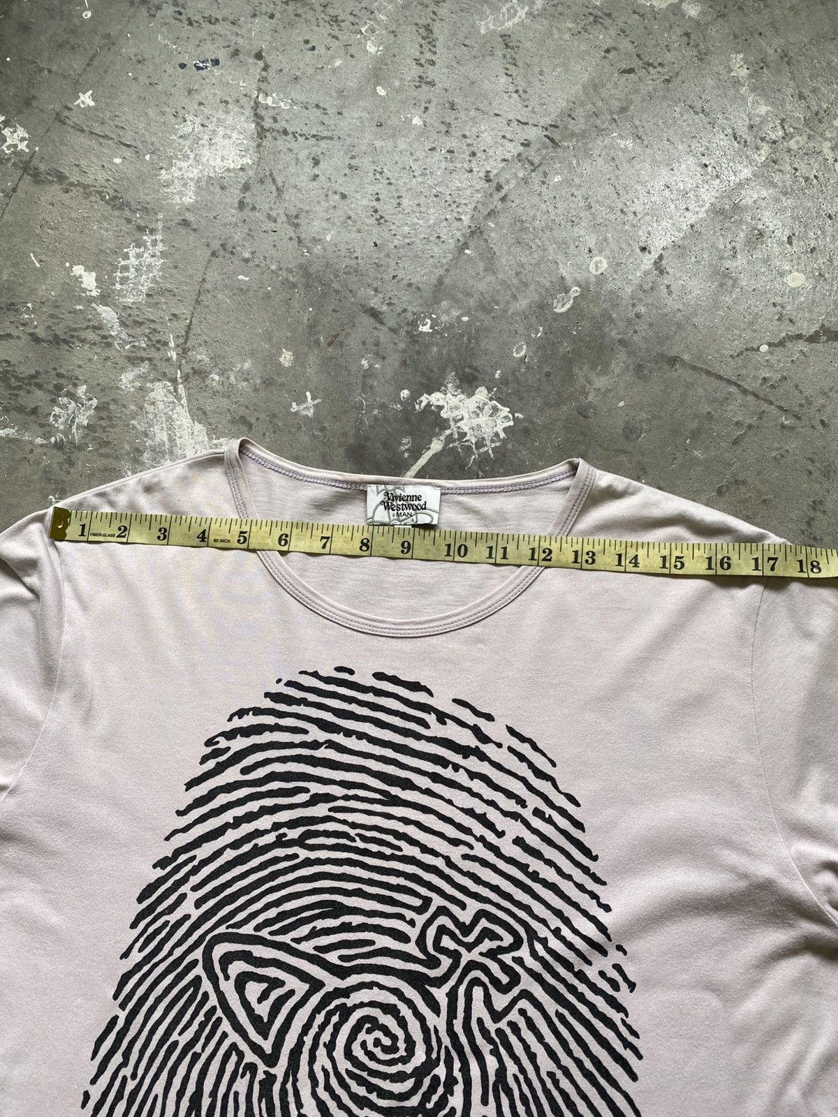 Vivienne Westwood Vintage Vivienne Westwood Thumb Print Design Shirt Size US M / EU 48-50 / 2 - 15 Thumbnail