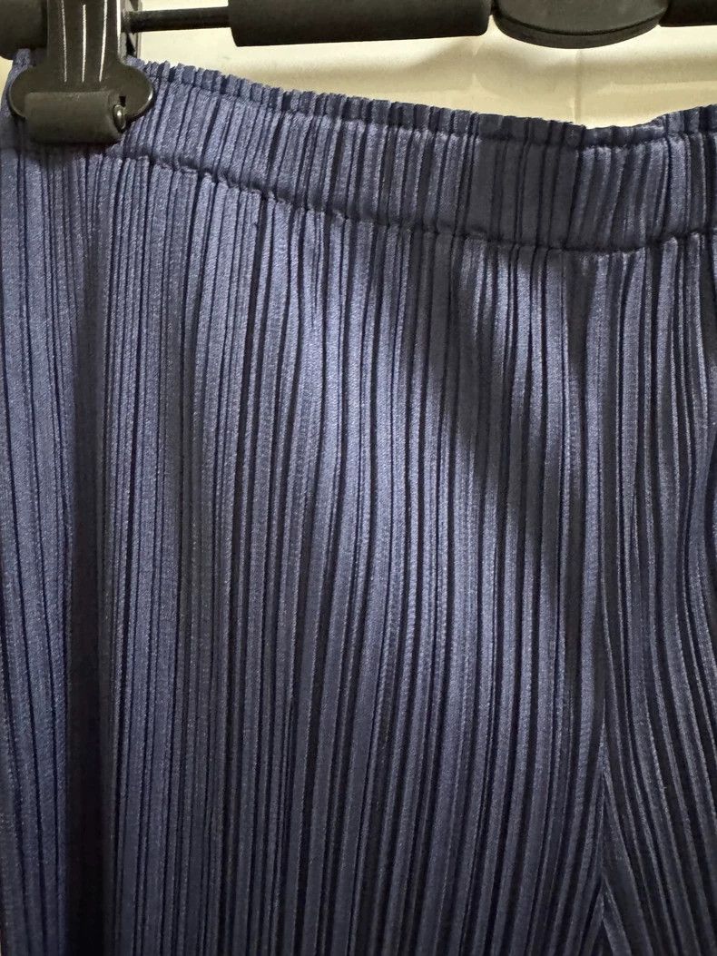 Issey Miyake issey miyake size:4 Navy blue pleated pants Size 42" / US 20 - 6 Thumbnail