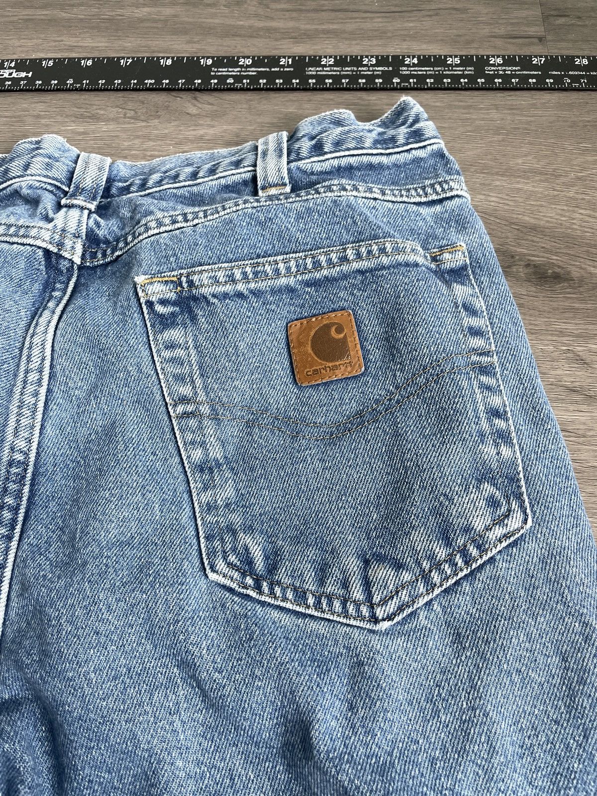 Carhartt × Vintage Carhartt “Relaxed Fit” Denim Jeans (Sz.32 x30) Size US 32 / EU 48 - 2 Thumbnail