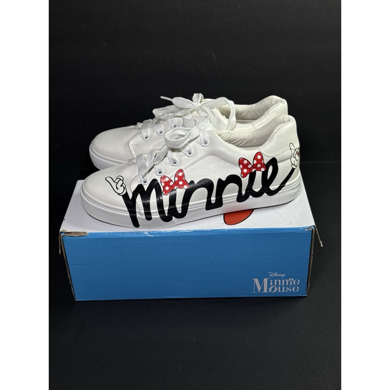 Disney Adorable Disney Minnie Mouse Casual Sneakers Kids/Girls Sz 5 Size US 5 / IT 35 - 5 Thumbnail