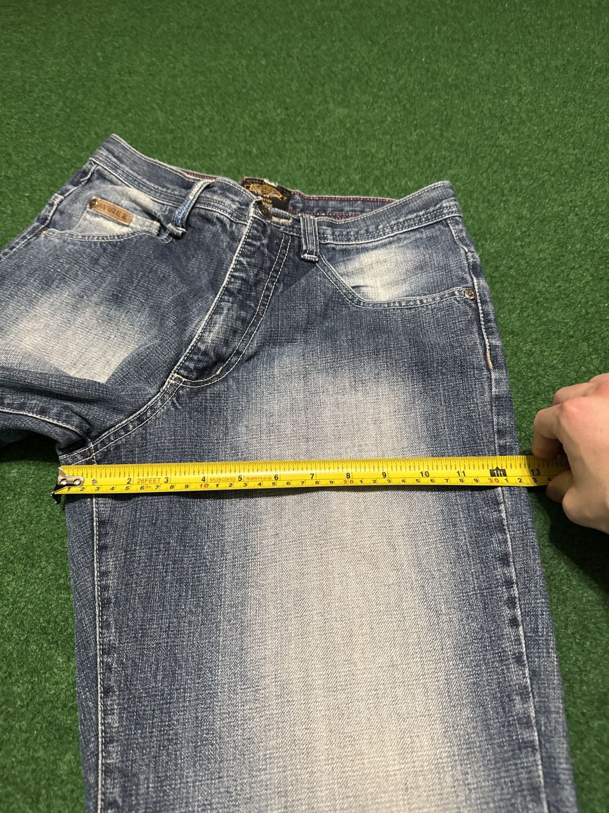 Avirex Avirex Baggy Jeans 30x30 Vintage Y2K Distressed Grunge Size US 30 / EU 46 - 9 Thumbnail