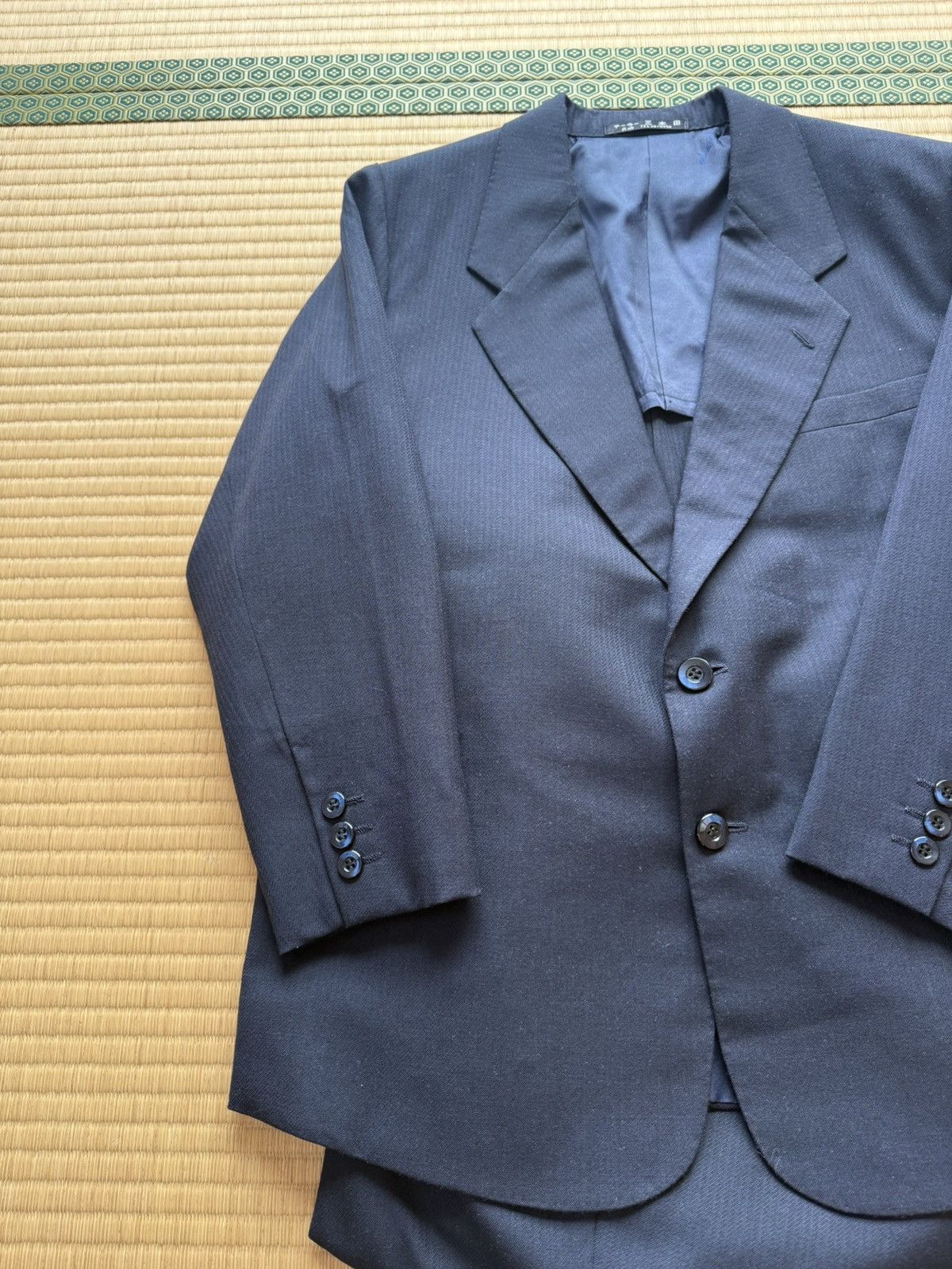 Other Spring to Autumn Raven Black Wool Set-Up Size 34S - 5 Thumbnail