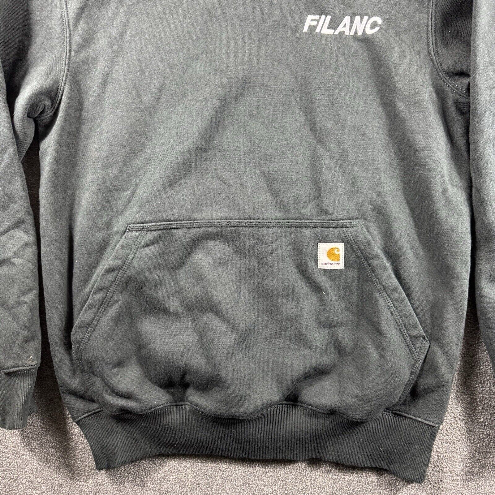 Carhartt Carhartt Hoodie Mens Medium Black Loose Fit Rain Defender Size US M / EU 48-50 / 2 - 3 Thumbnail
