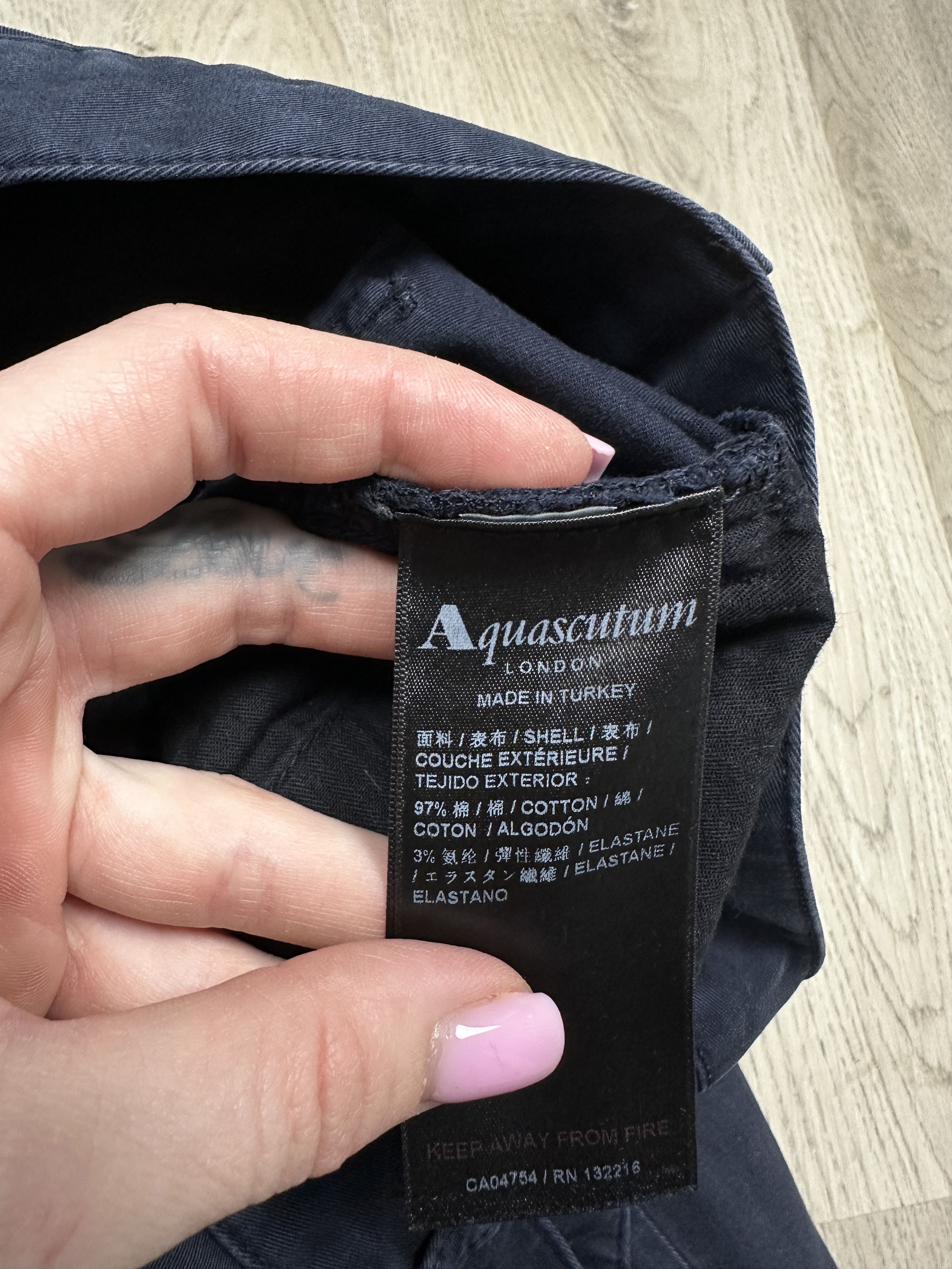Aquascutum Aquascutum Vintage Mens Chino Pants Size US 34 / EU 50 - 6 Thumbnail