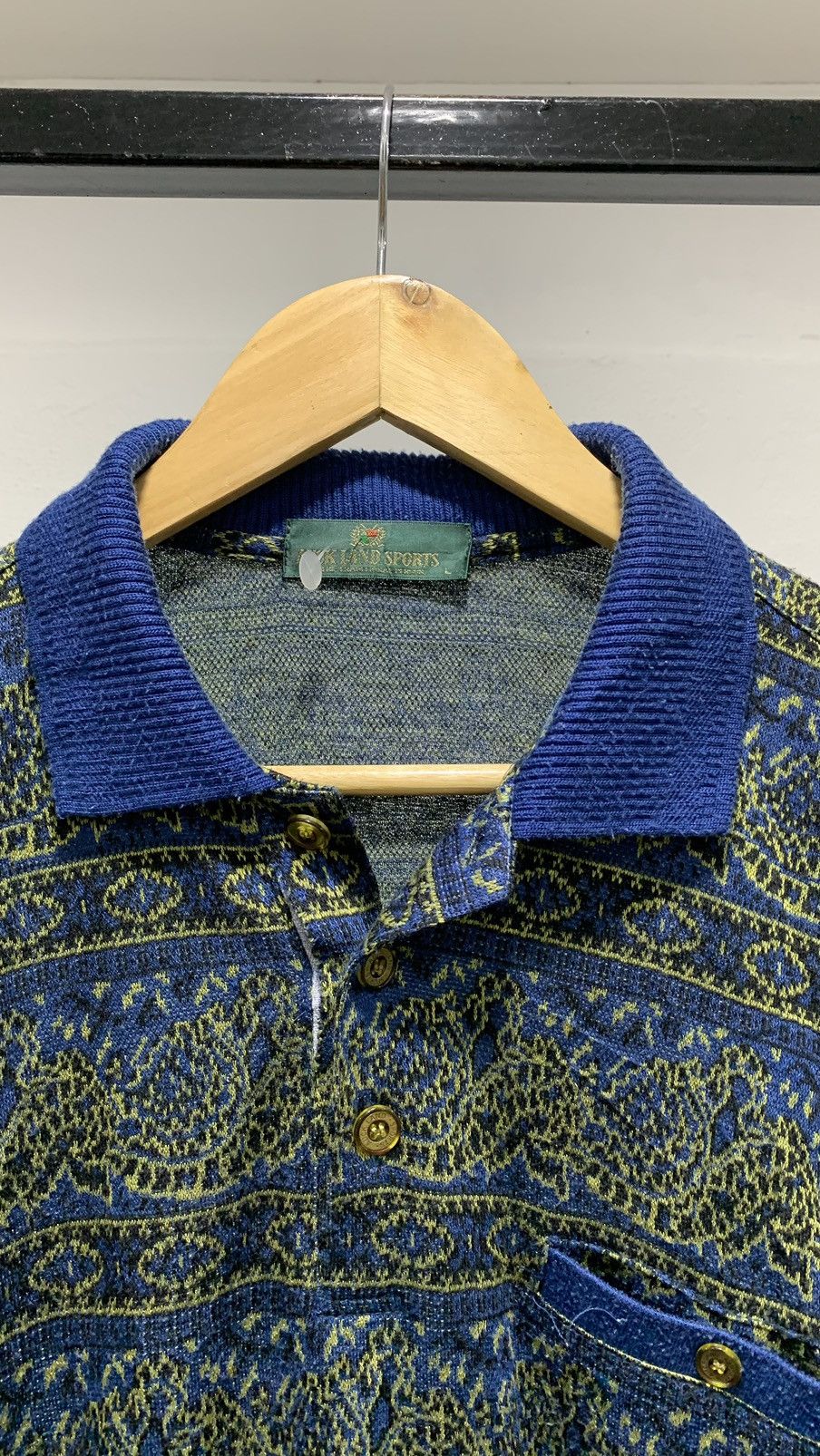 Aran Isles Knitwear 🚨FINAL DROP🚨 AuckLand Sports Collar Knitwear Size US L / EU 52-54 / 3 - 4 Thumbnail